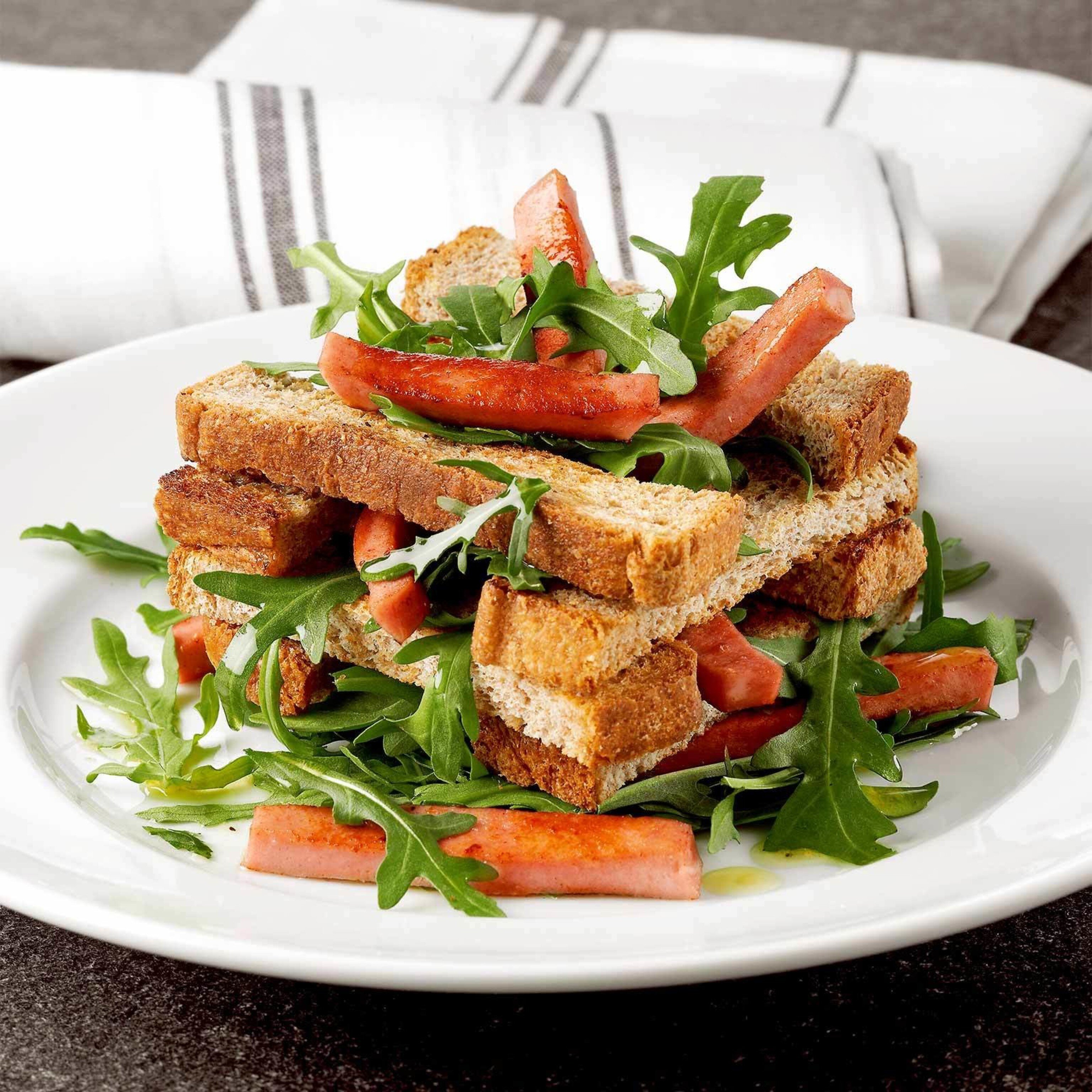 Rucola-Salat mit Lyoner
