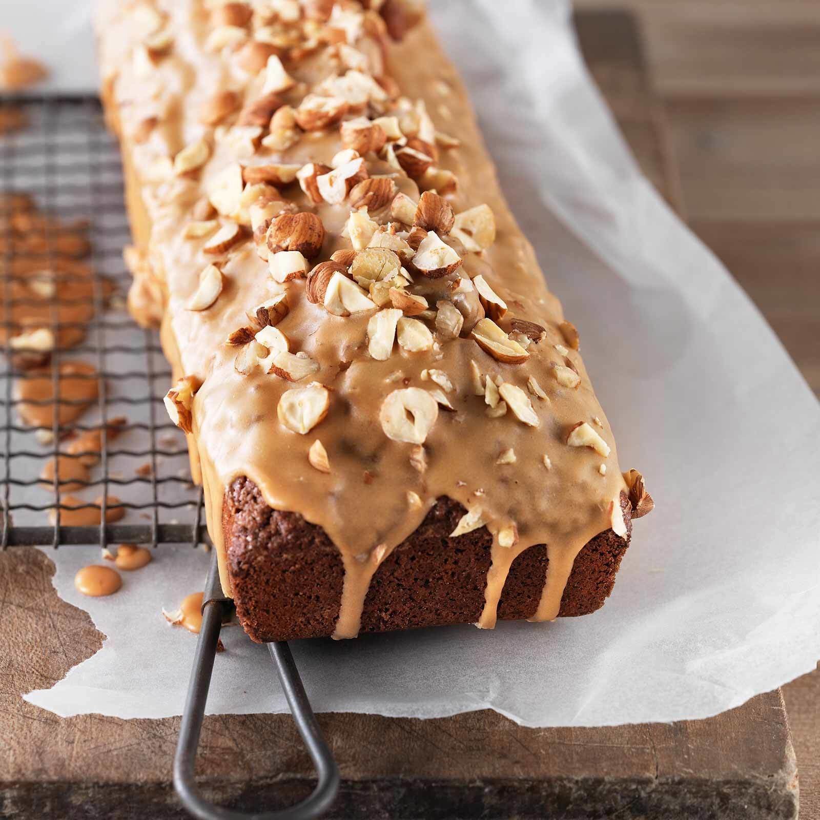 Cake noisette-café