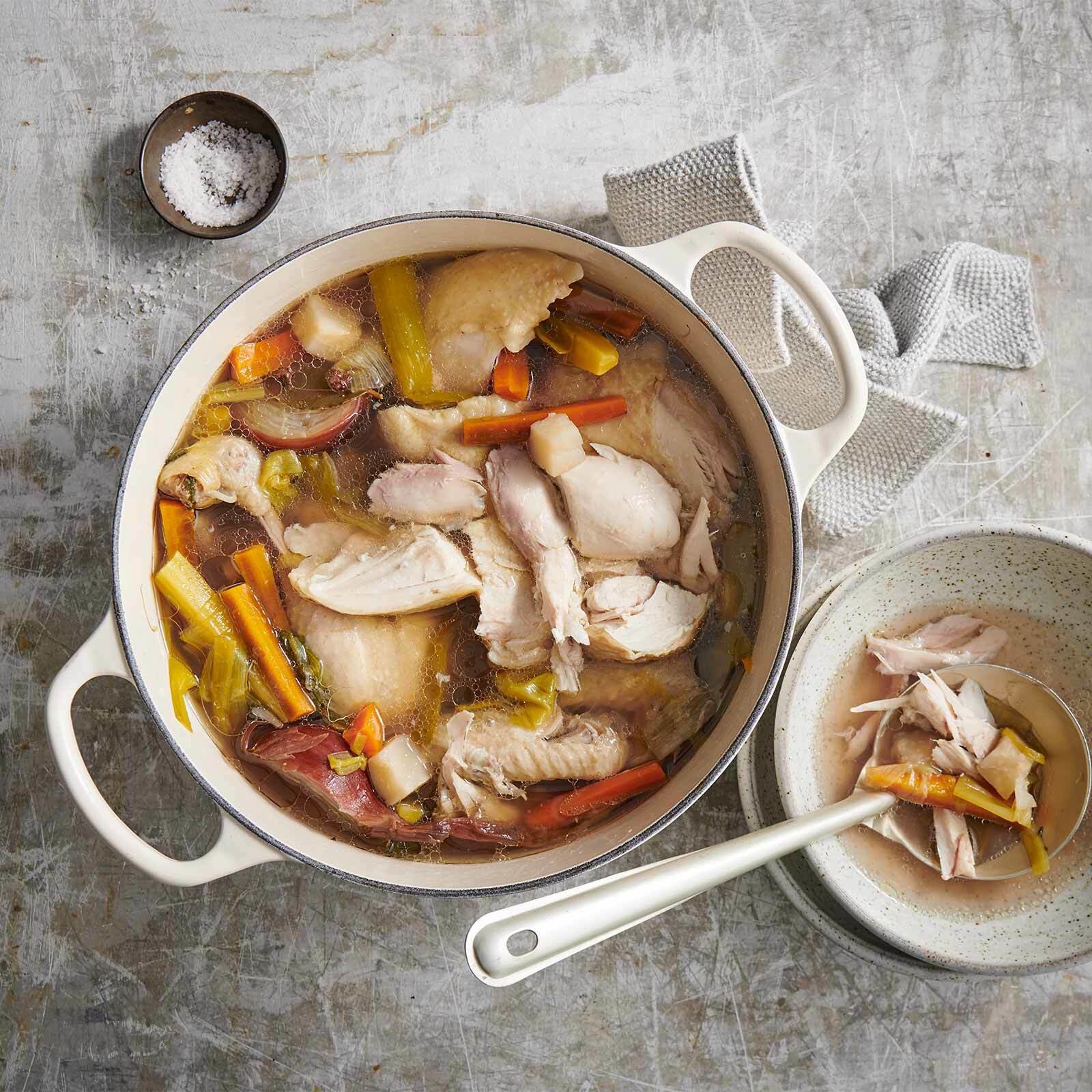 Hühnersuppe