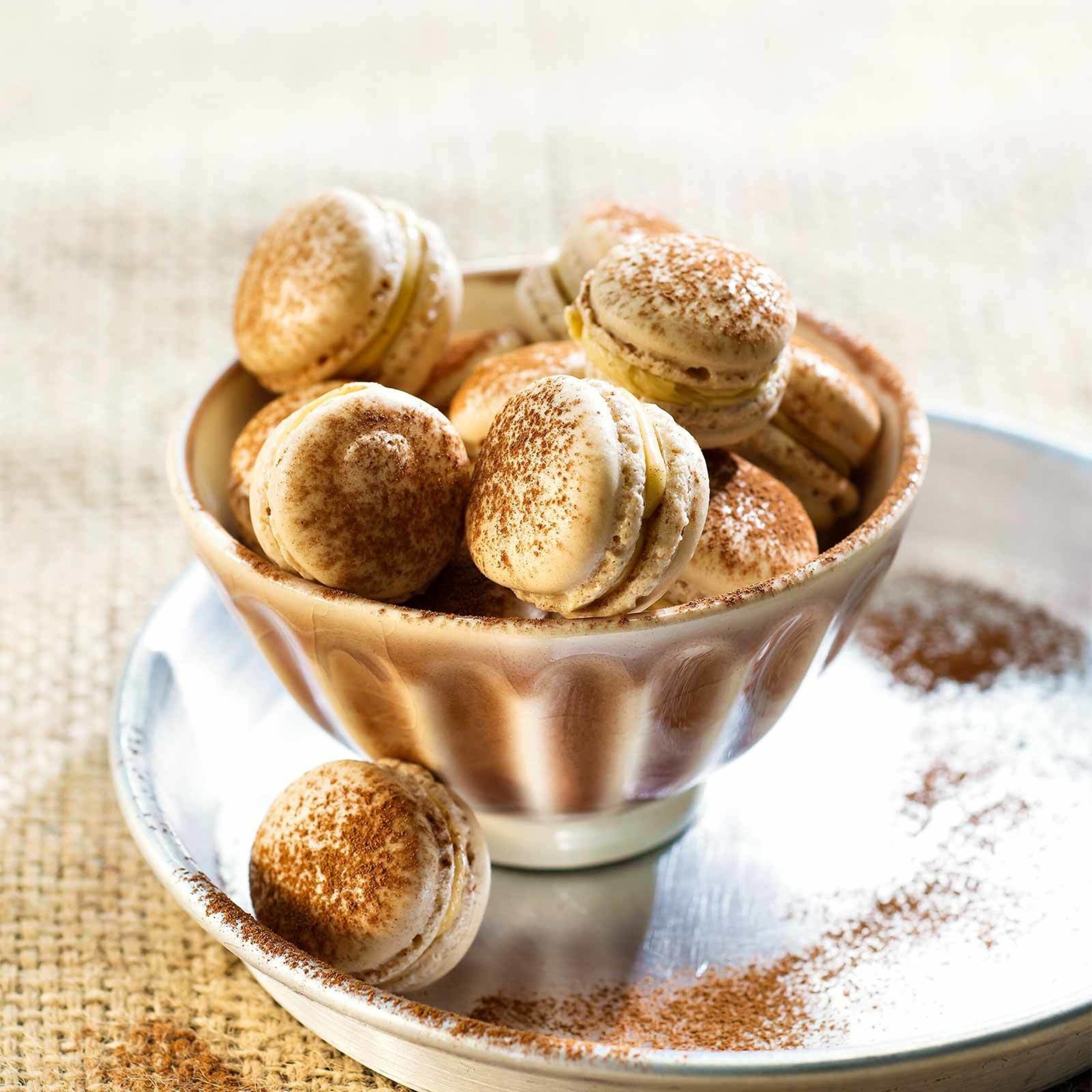 Kaffee-Macarons