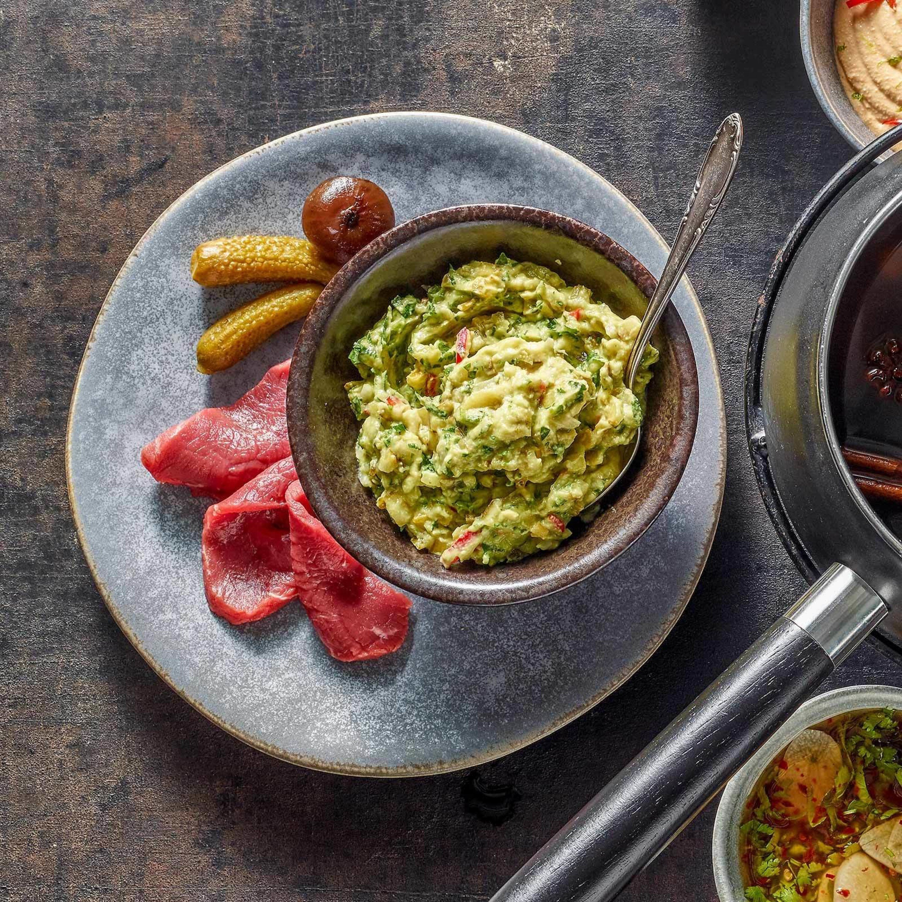 Gurken-Avocado-Dip