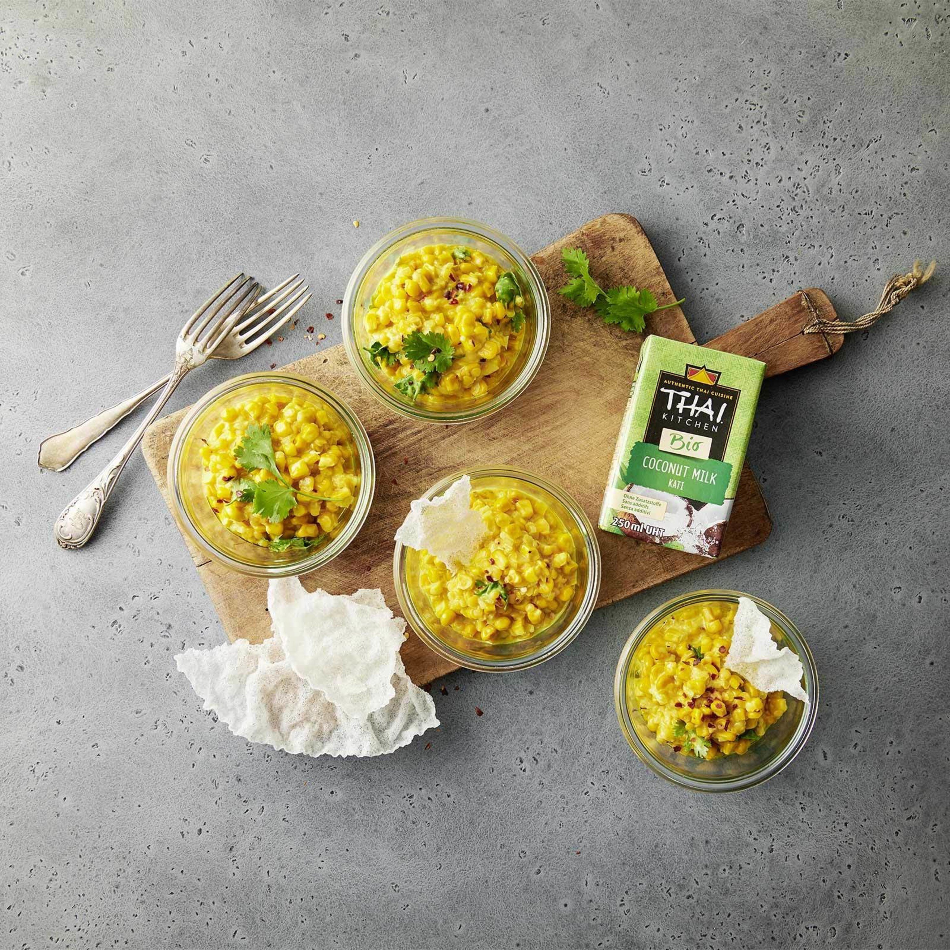 Mais-Kokosnuss-Salat