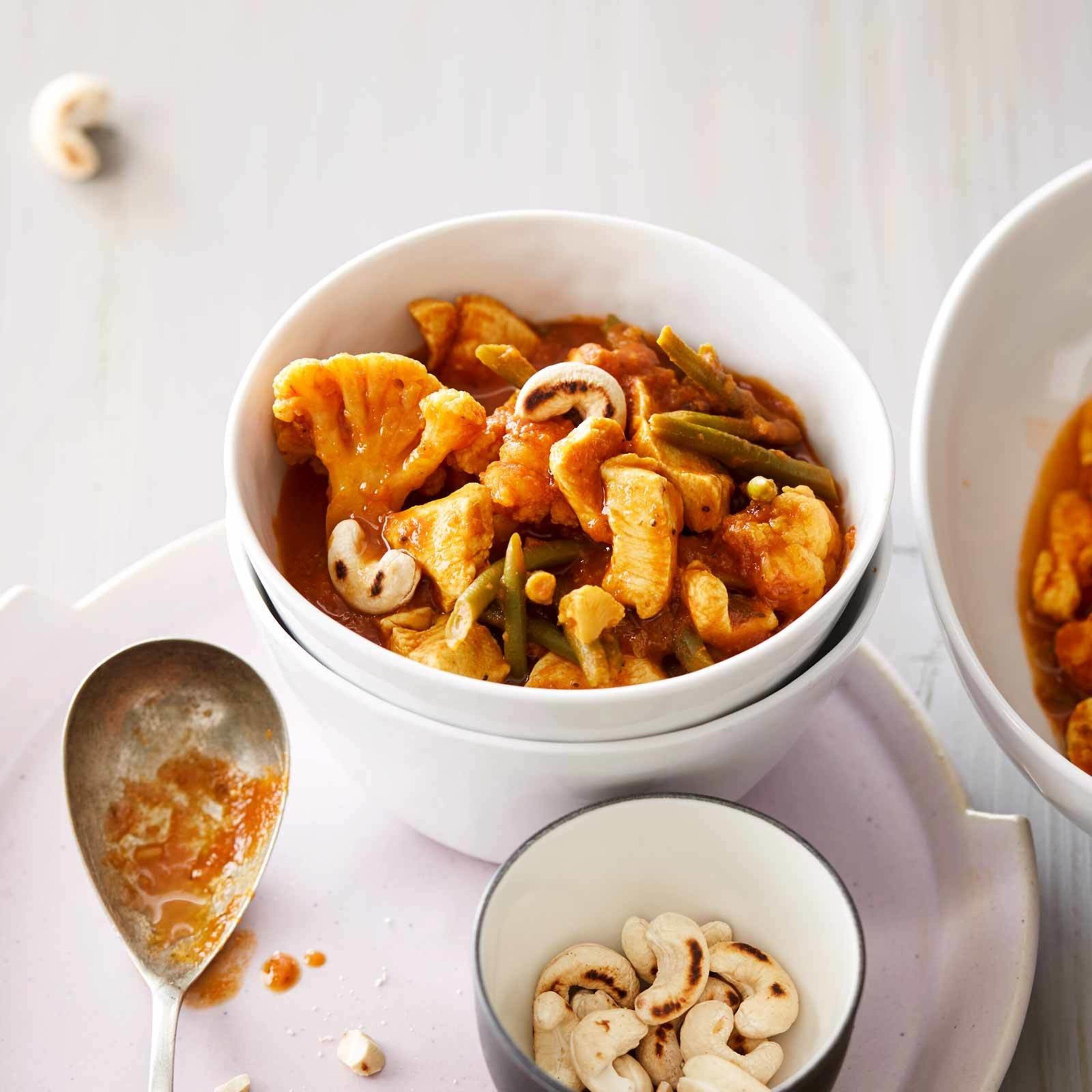 Gemüsecurry mit Poulet