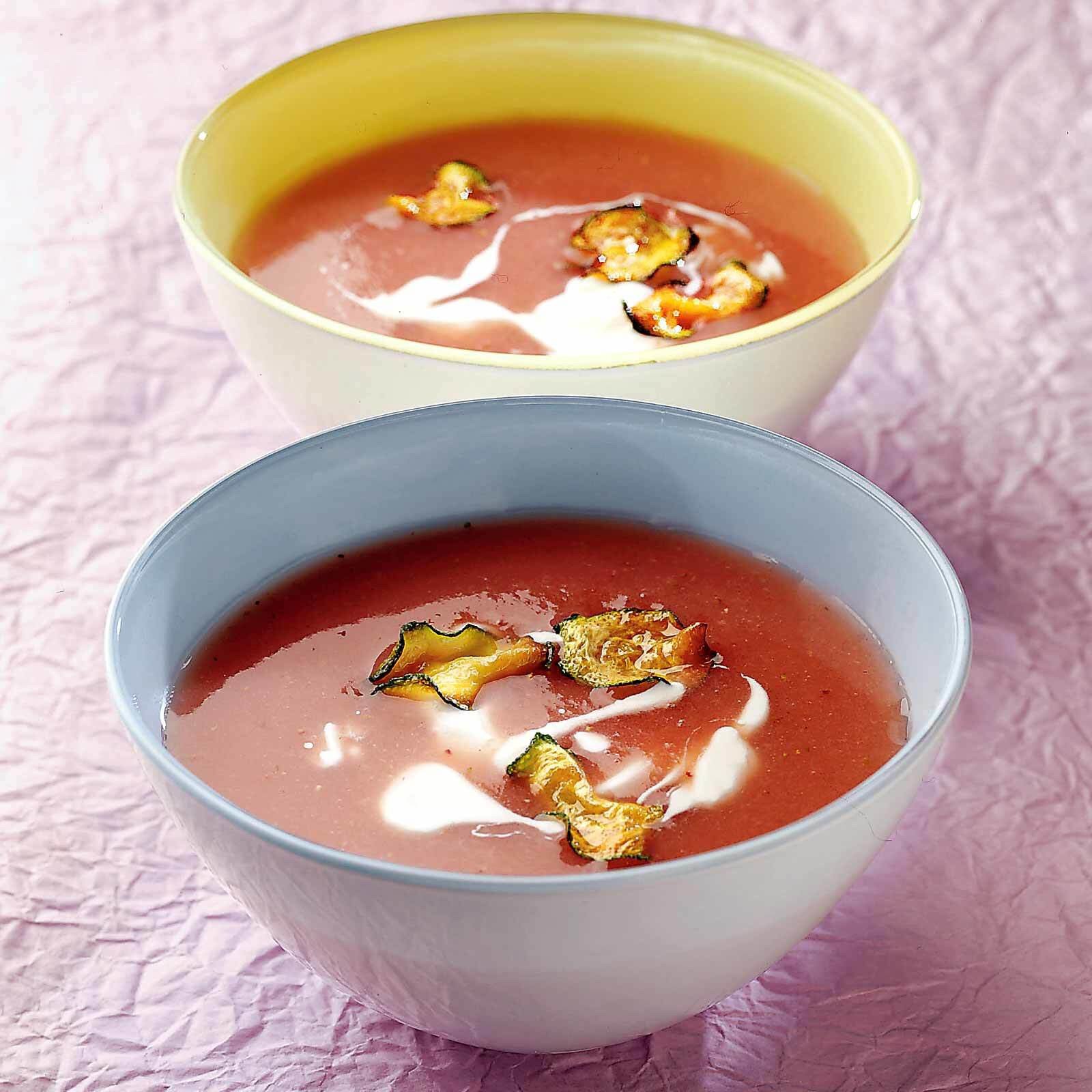 Kalte Sommersuppe