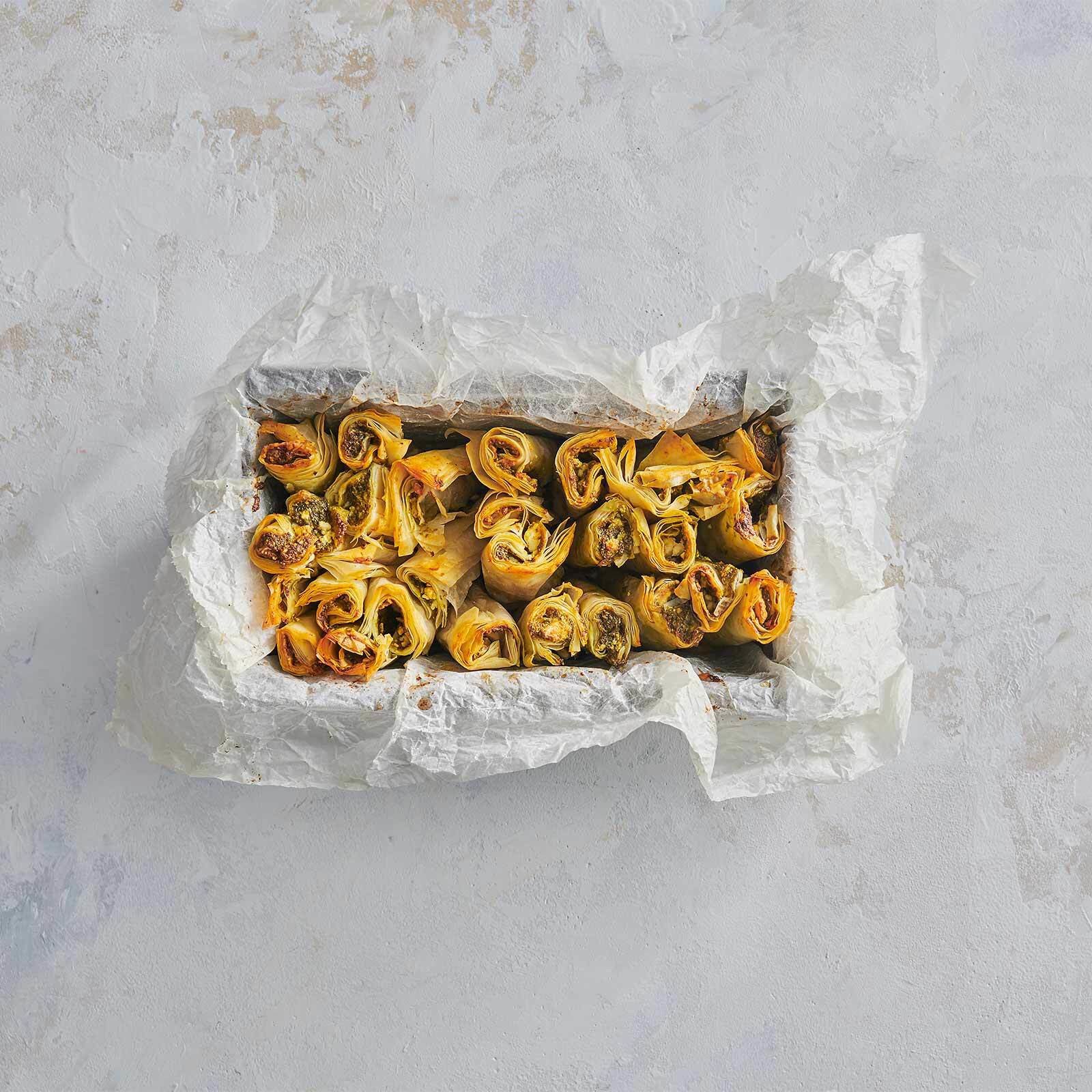 Croustillants au pesto