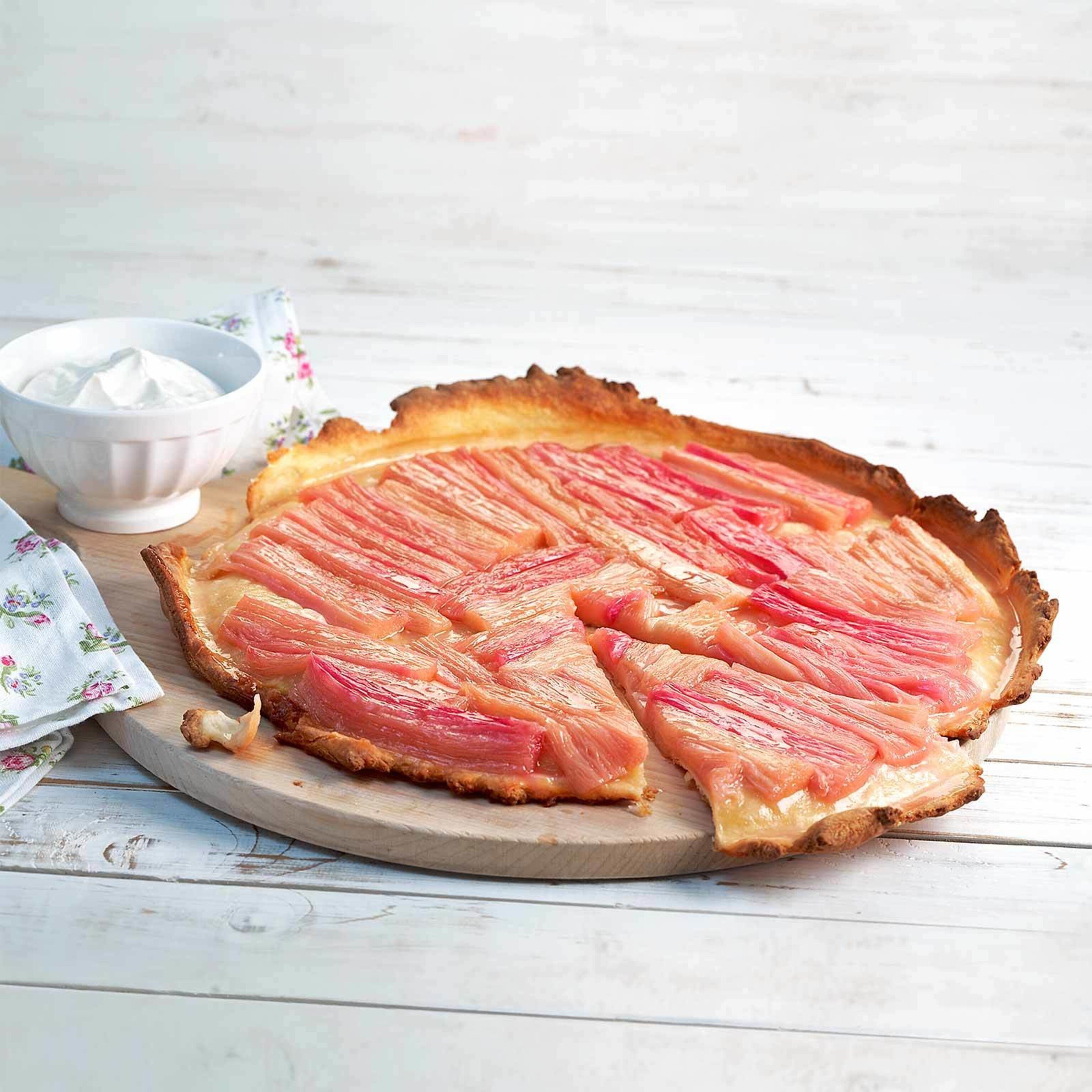 Rhabarber-Tarte-Tatin
