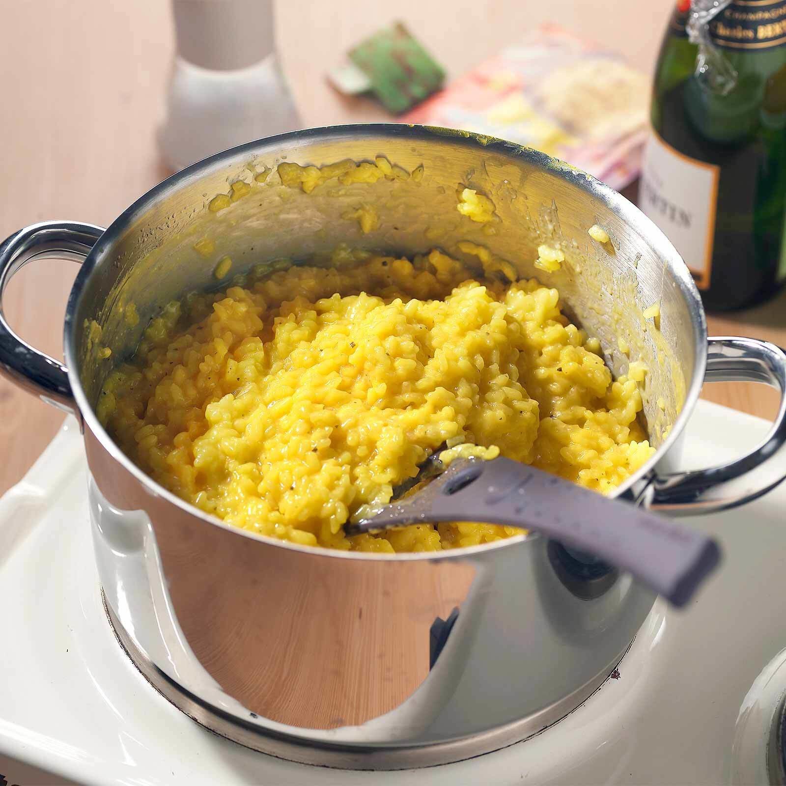 Champagnerrisotto mit Safran