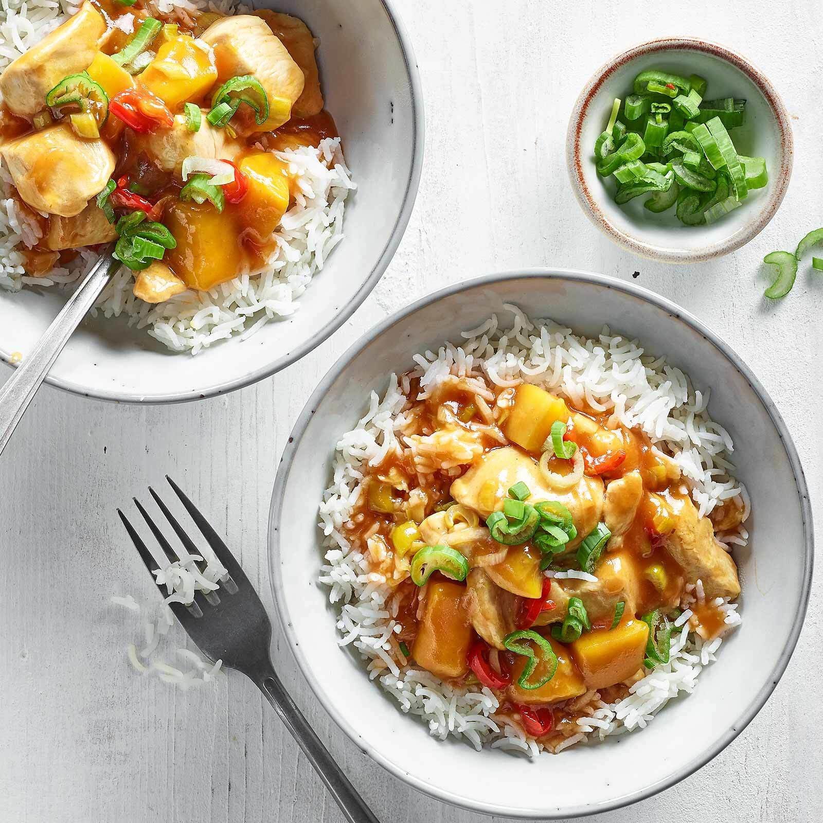 Poulet sweet and sour
