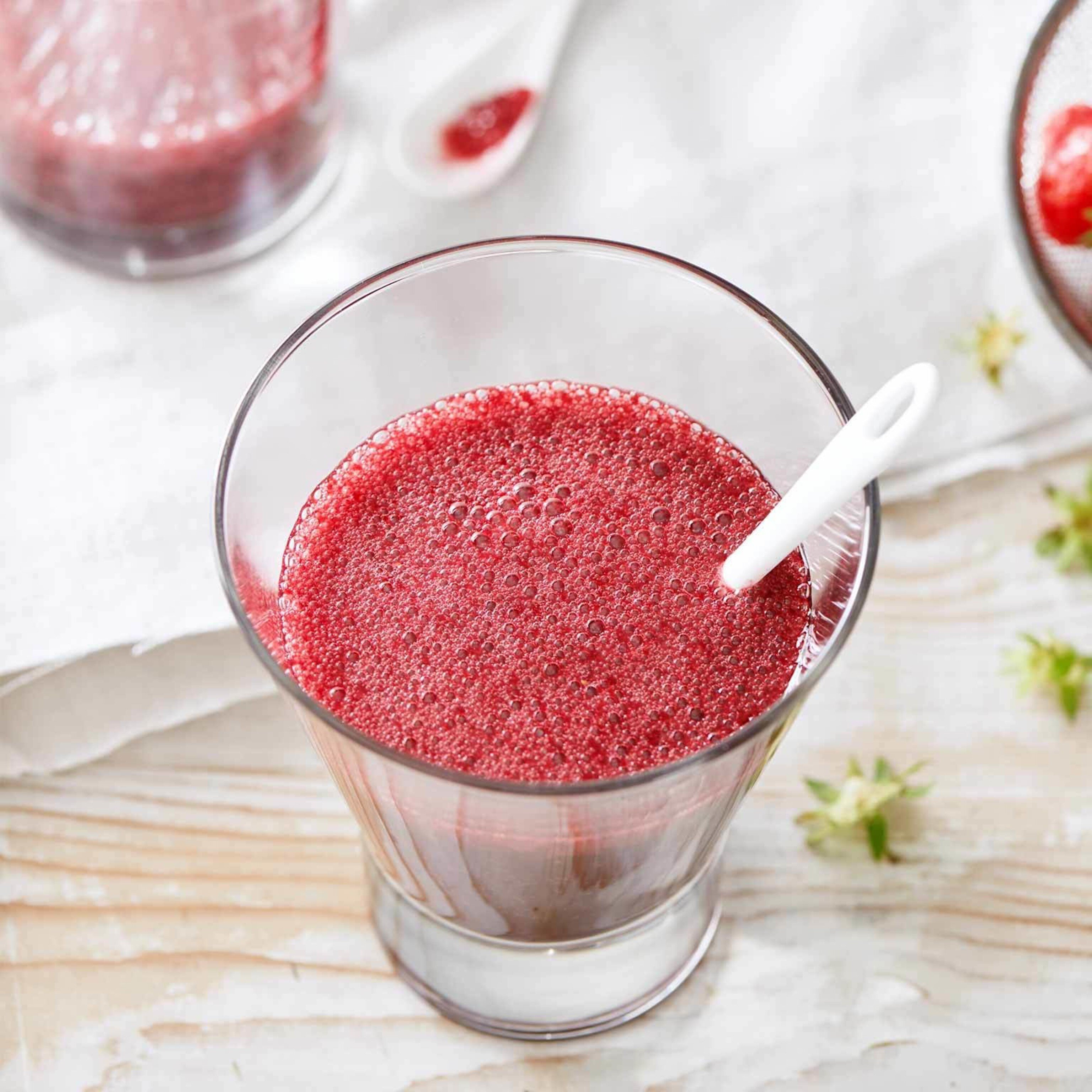 Erdbeer-Aronia-Drink