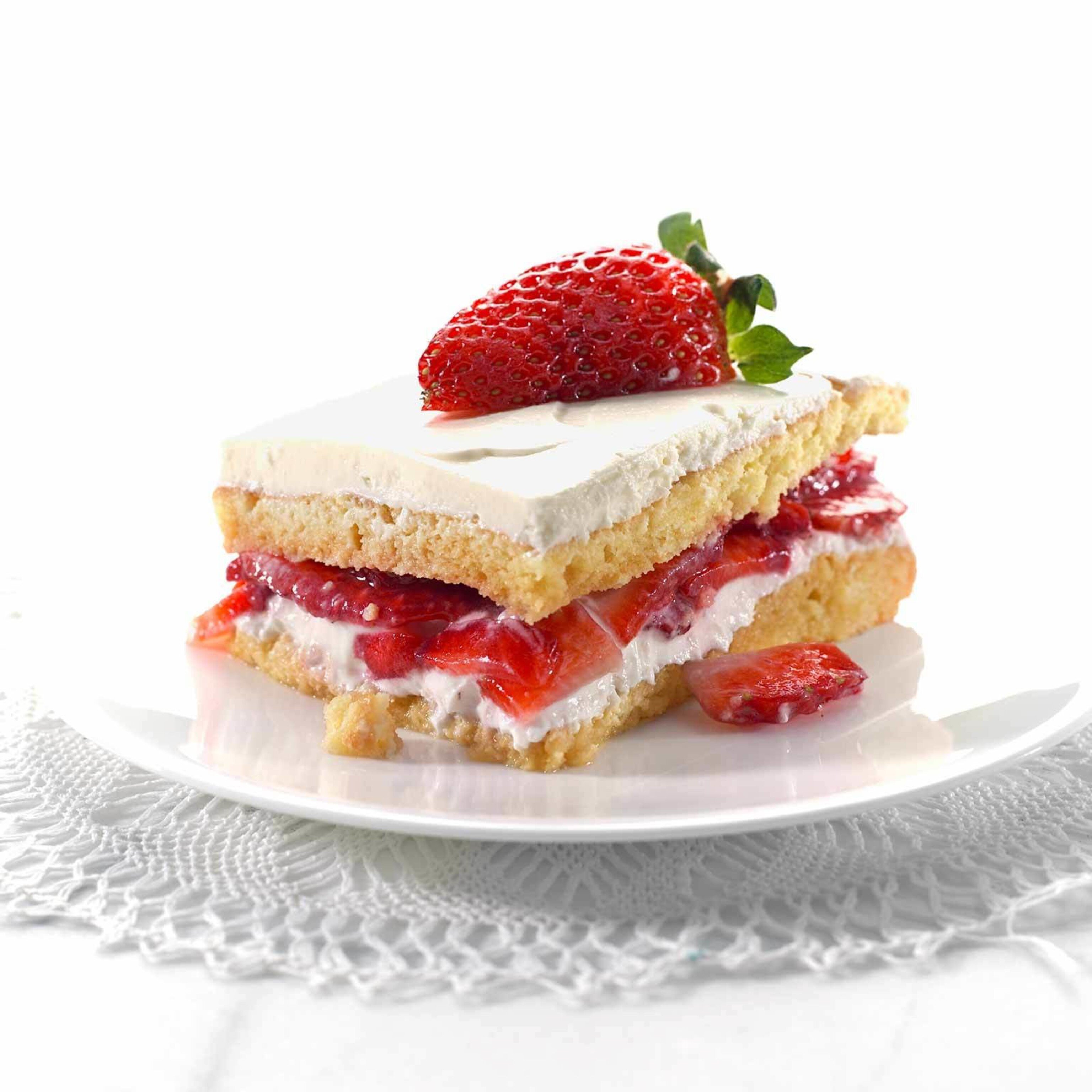Glutenfreies Erdbeer-Tiramisu