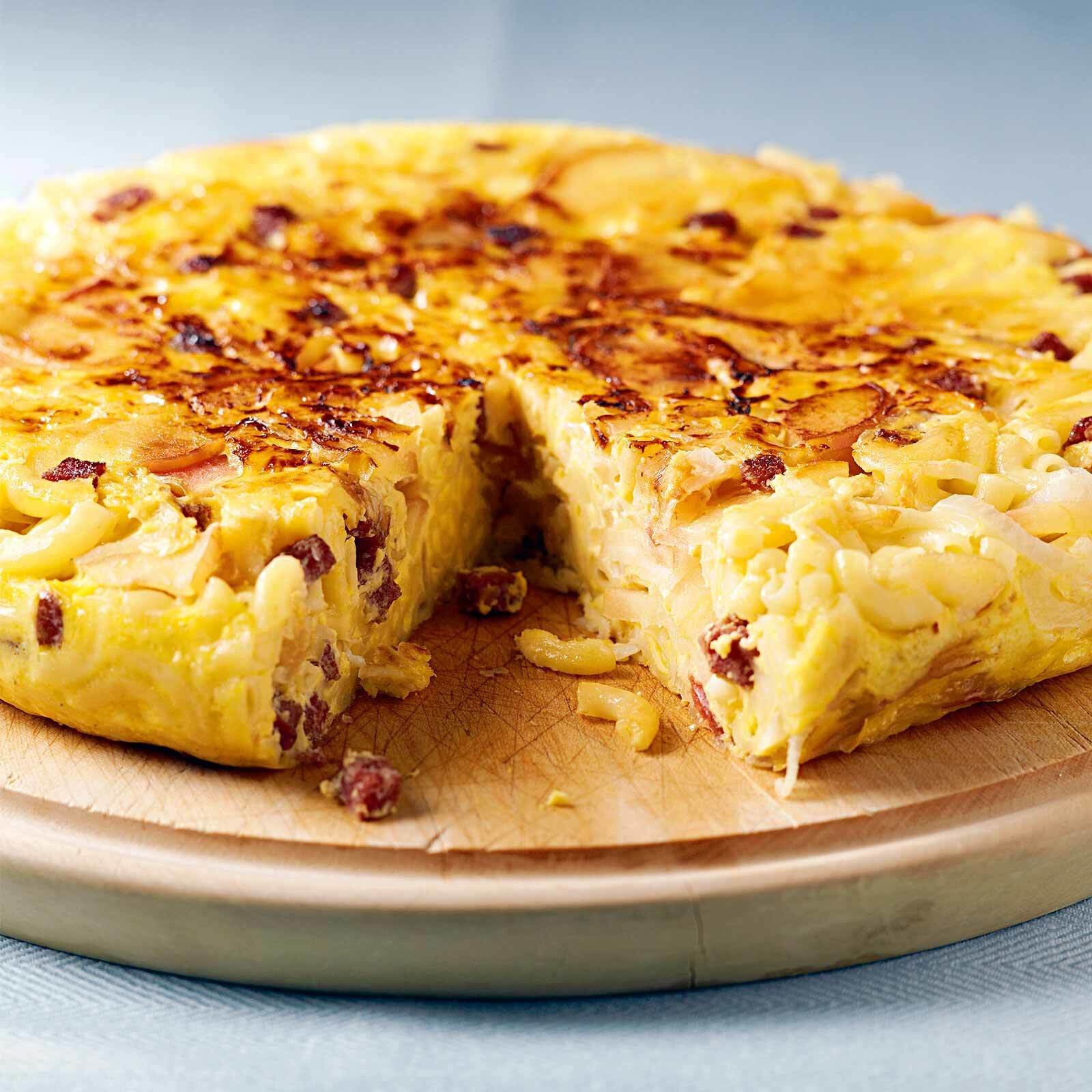 Hörnli-Apfel-Frittata