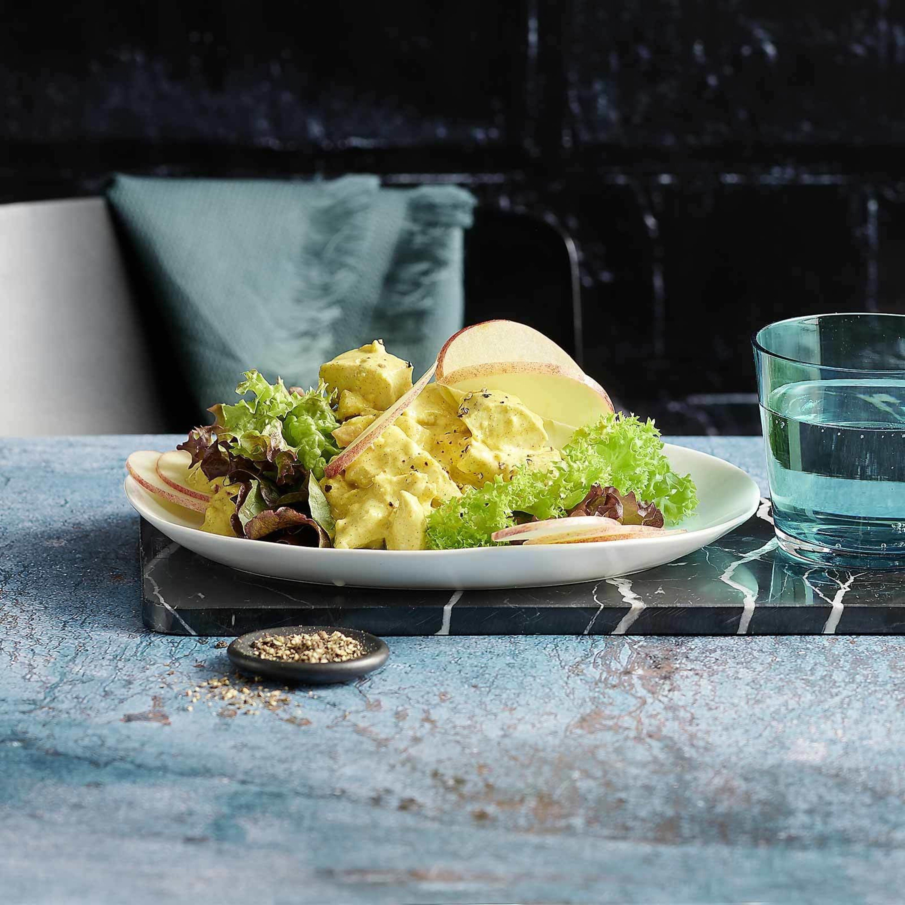 Poulet-Curry-Salat