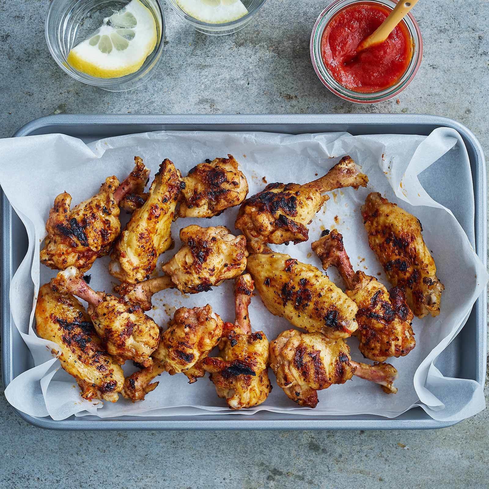 Ailes de poulet au barbecue