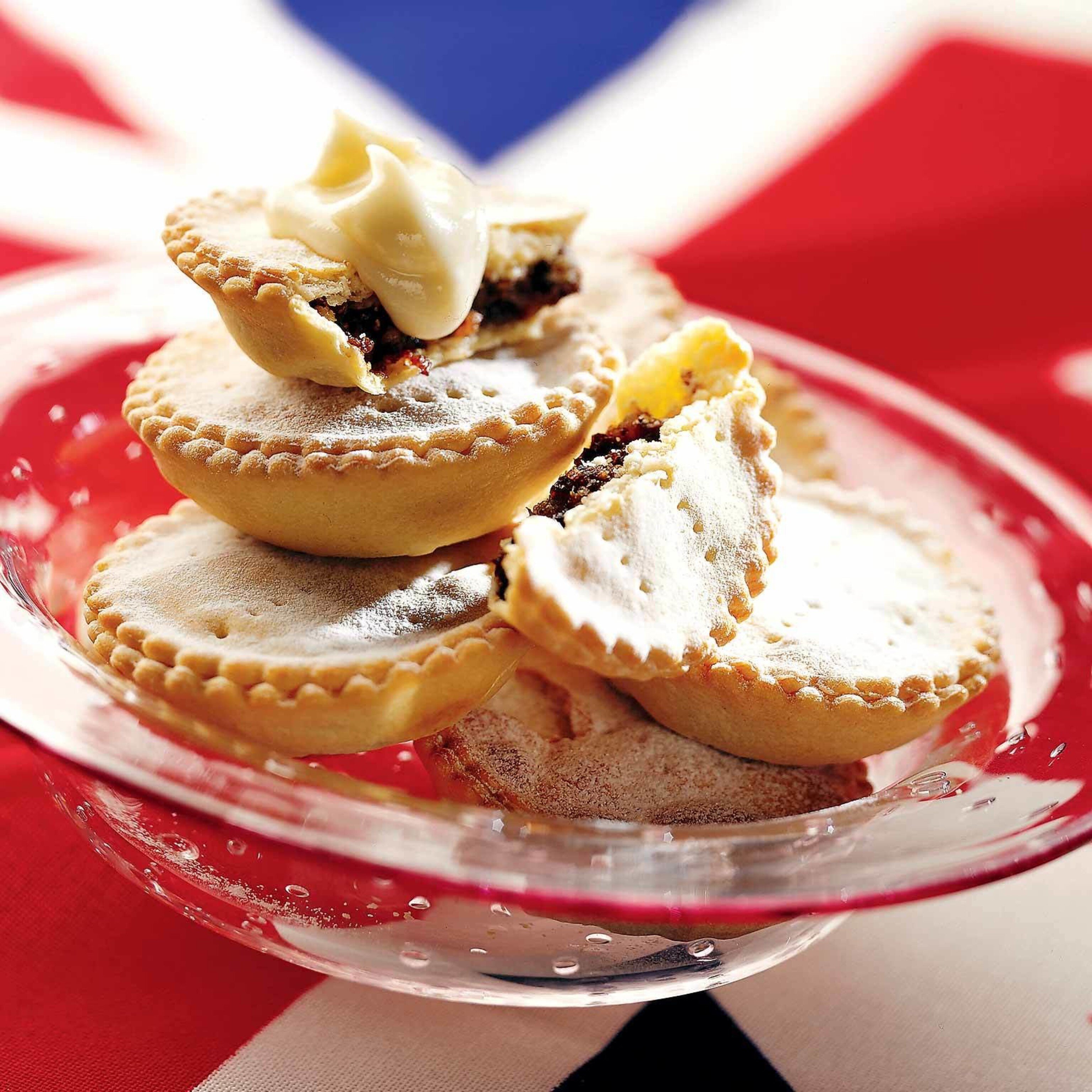 Mince Pies mit Brandy Cream