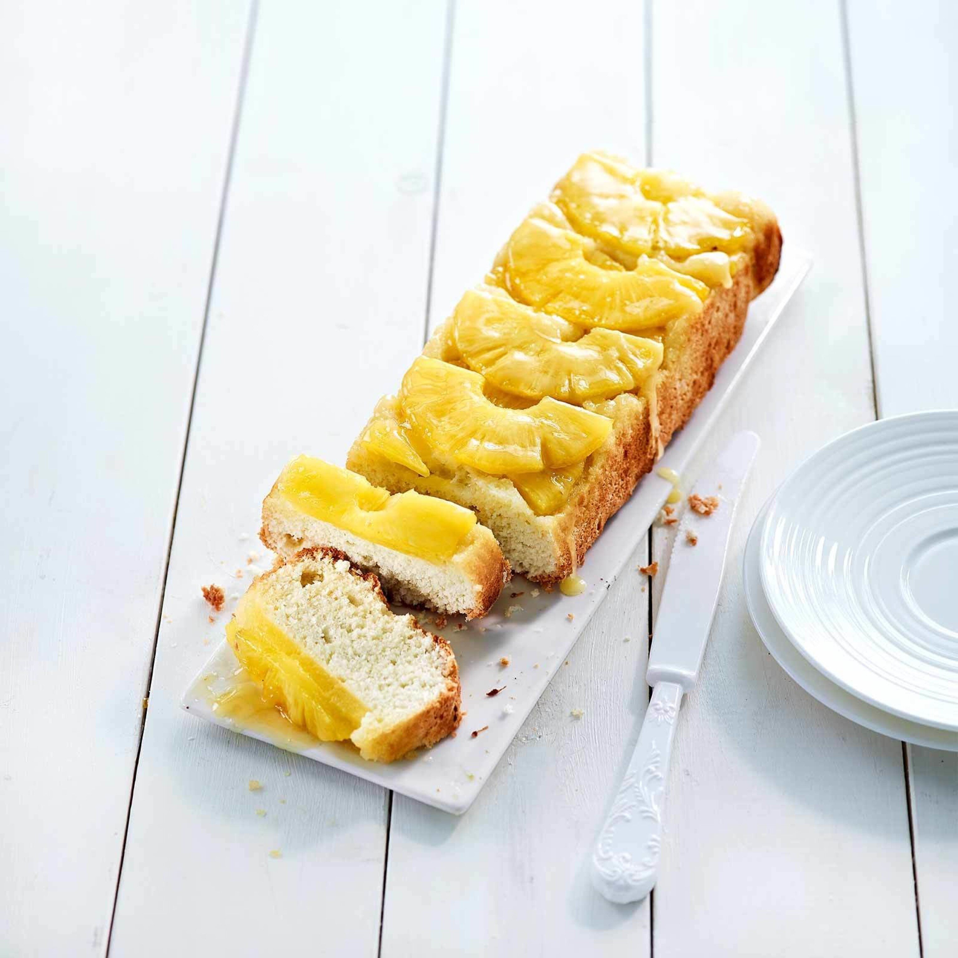 Cake renversé ananas-coco