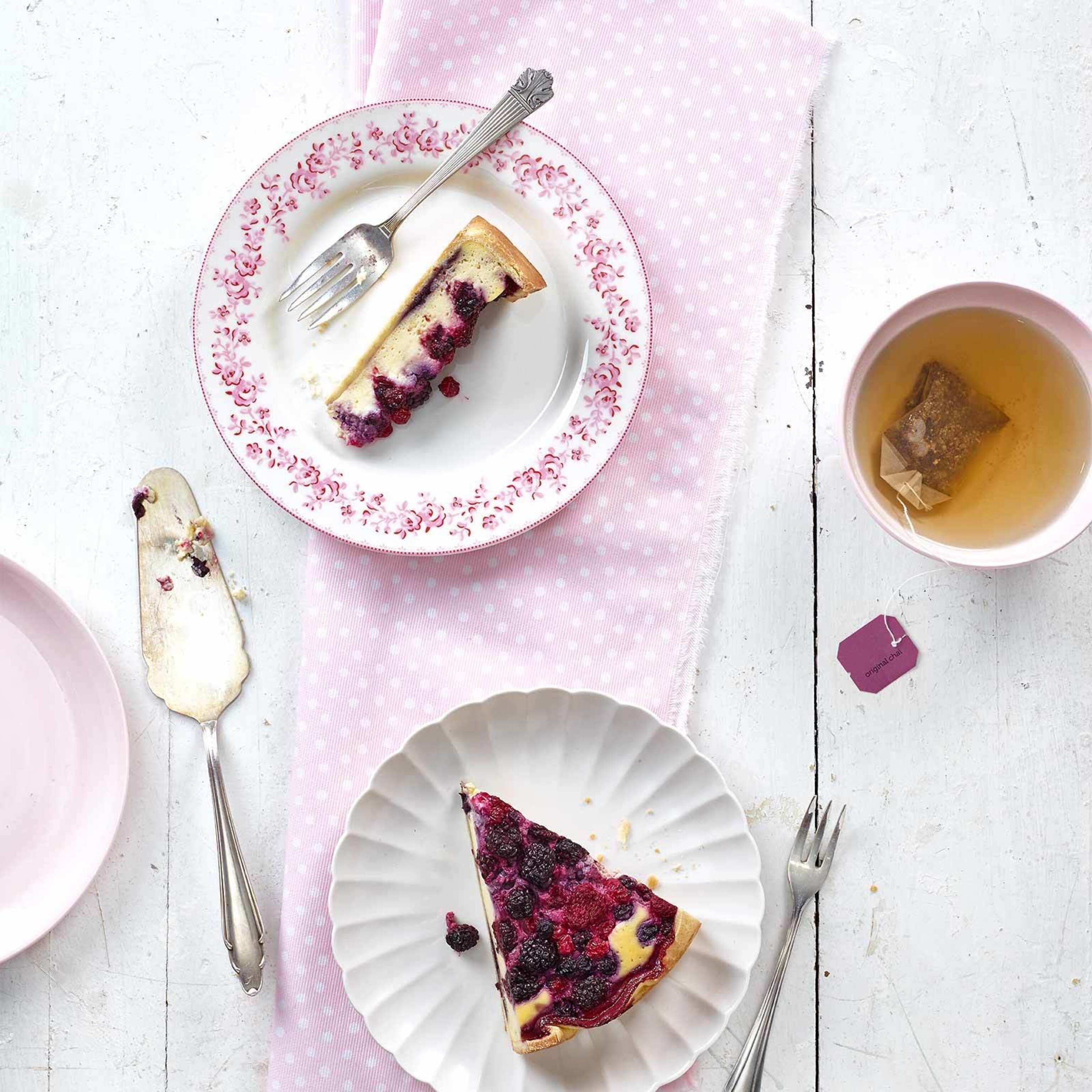 Cheesecake aux baies sans gluten