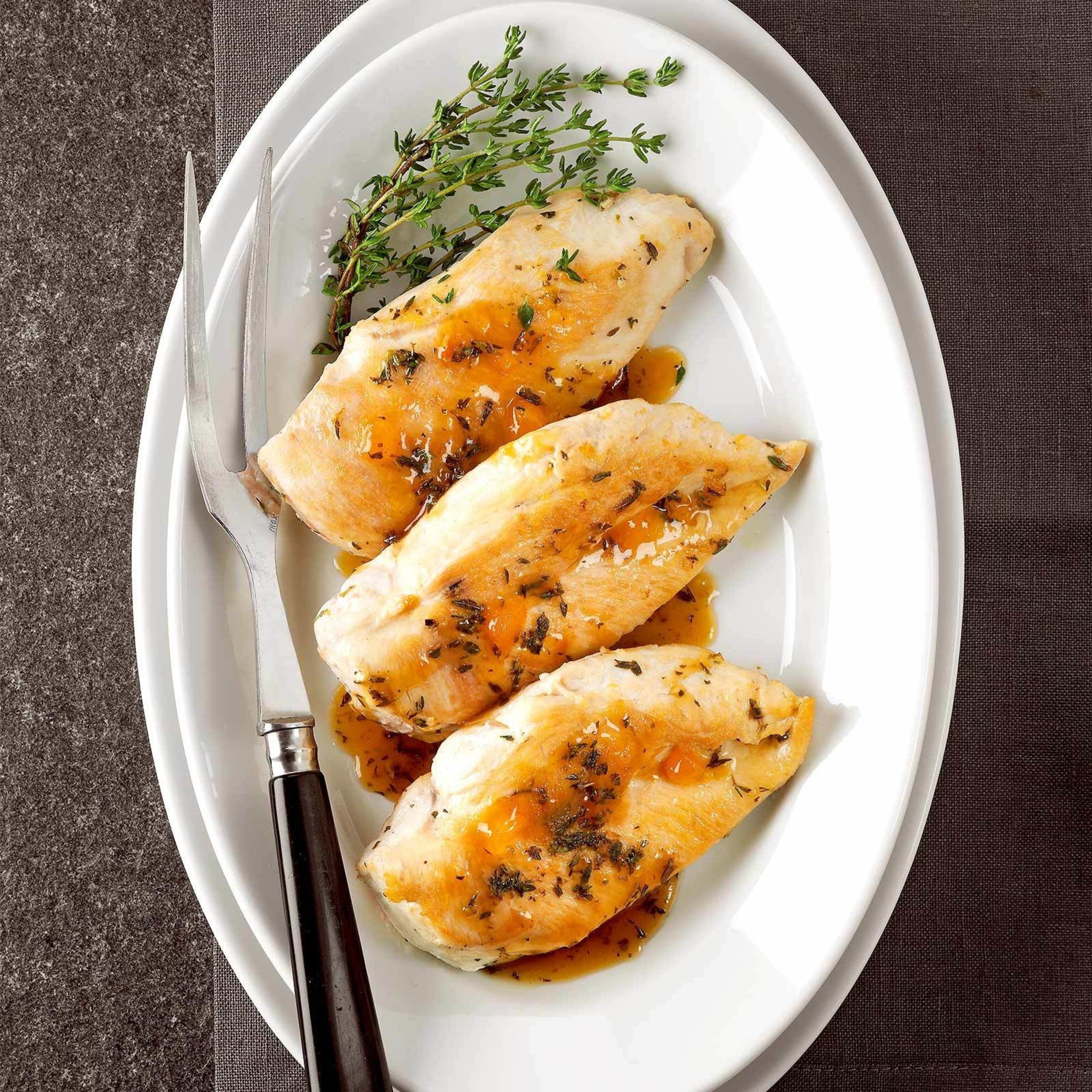 Aprikosen-Poulet