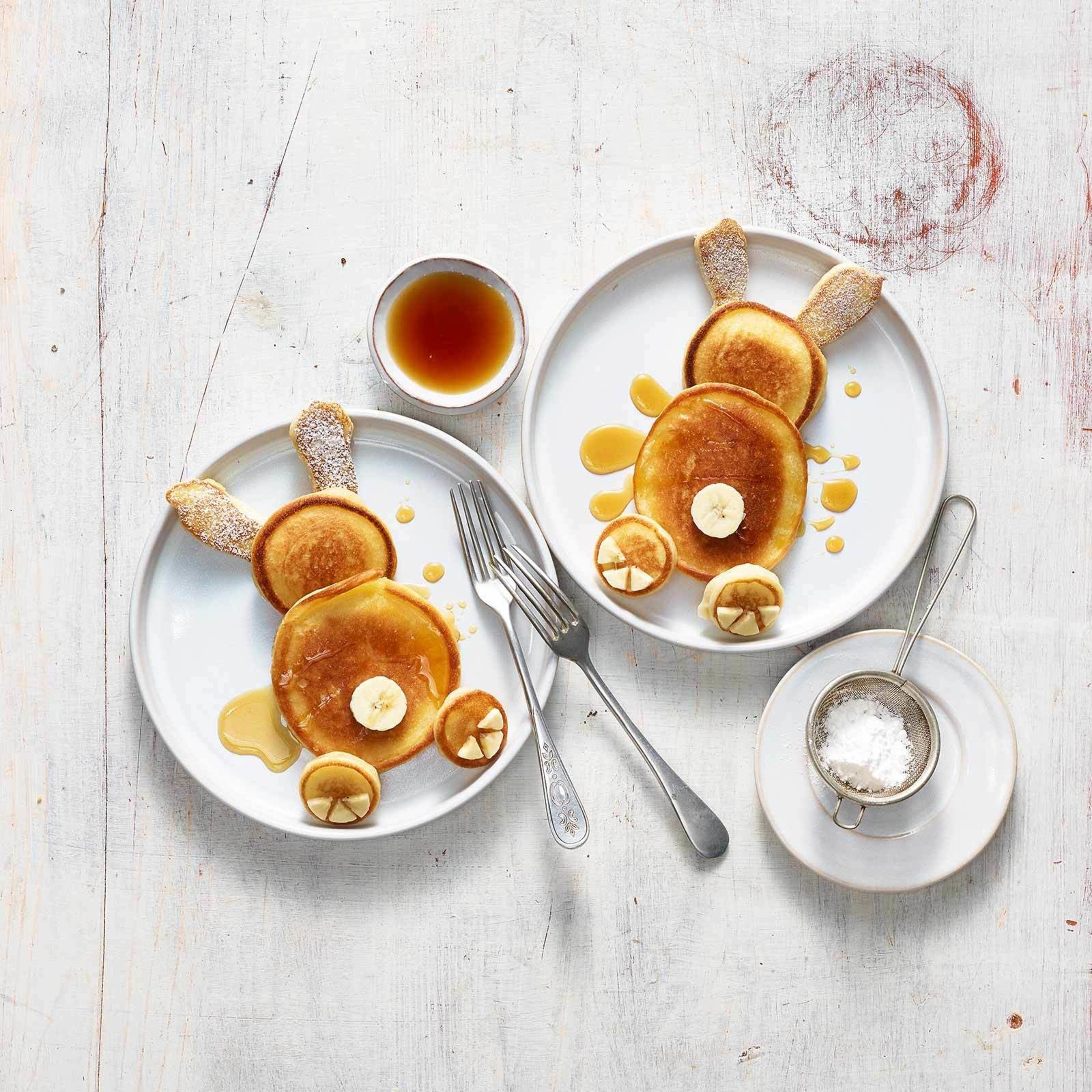 Pancakes au sirop d'érable sans gluten