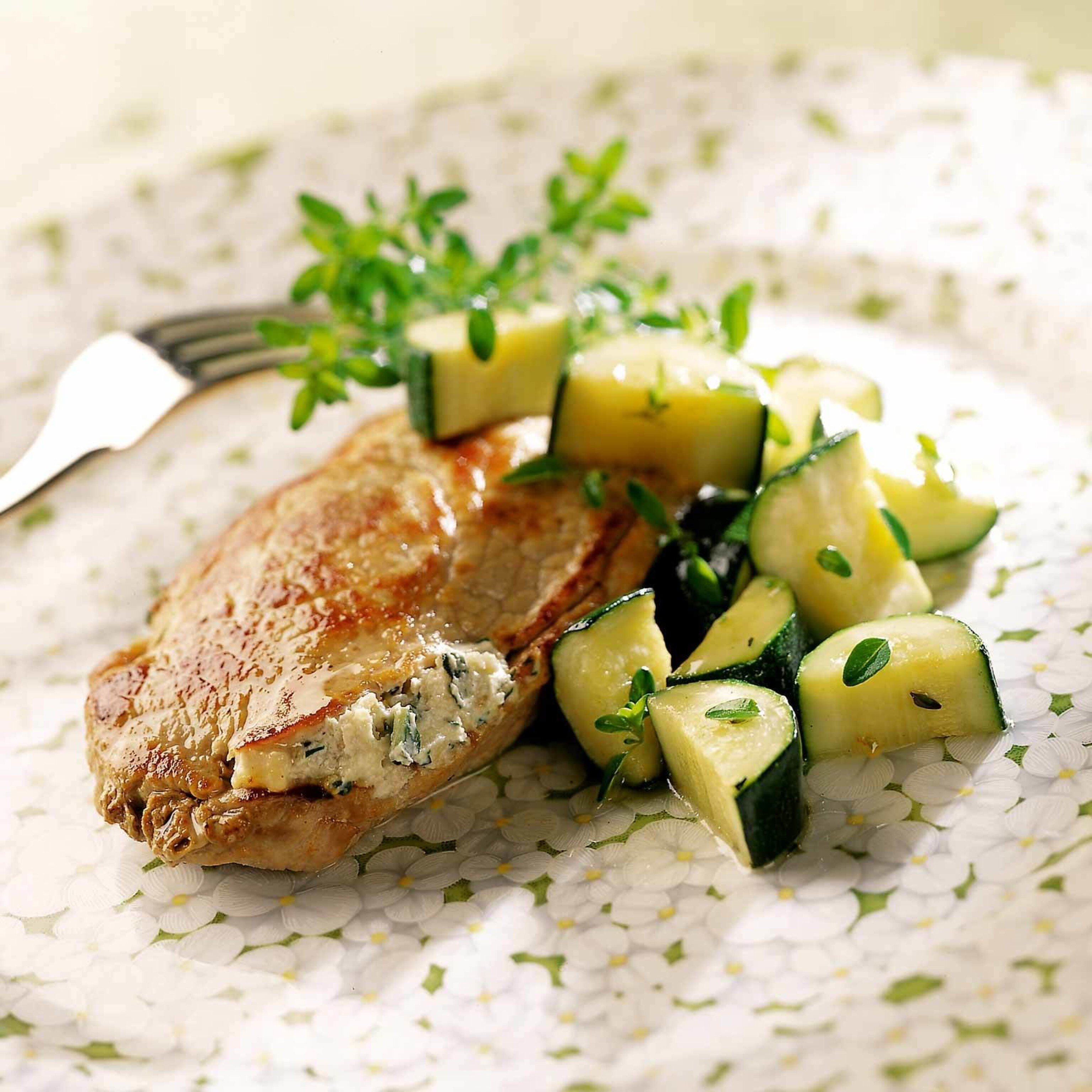 Escalopes de veau farcies