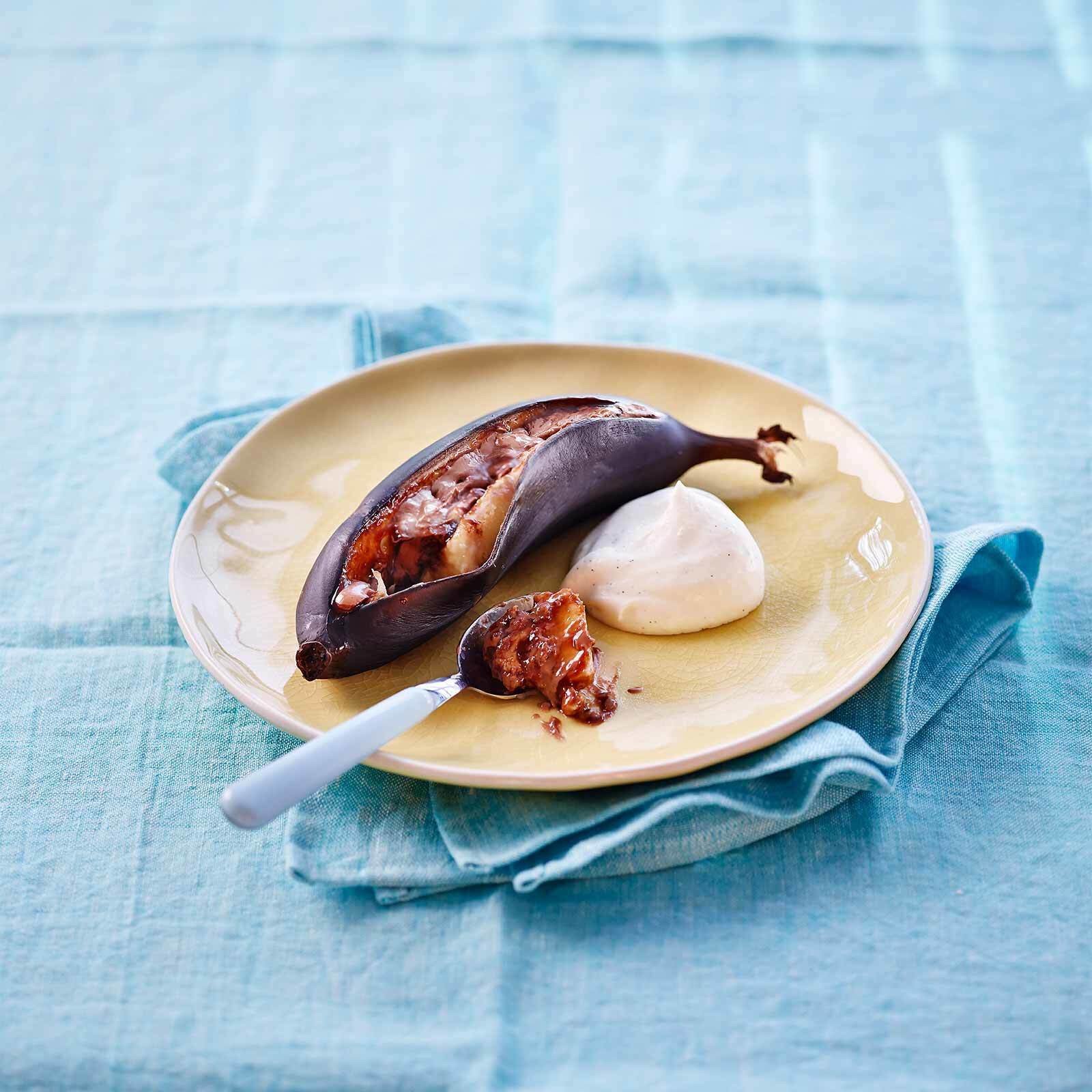 Grillierte Schoggi-Bananen