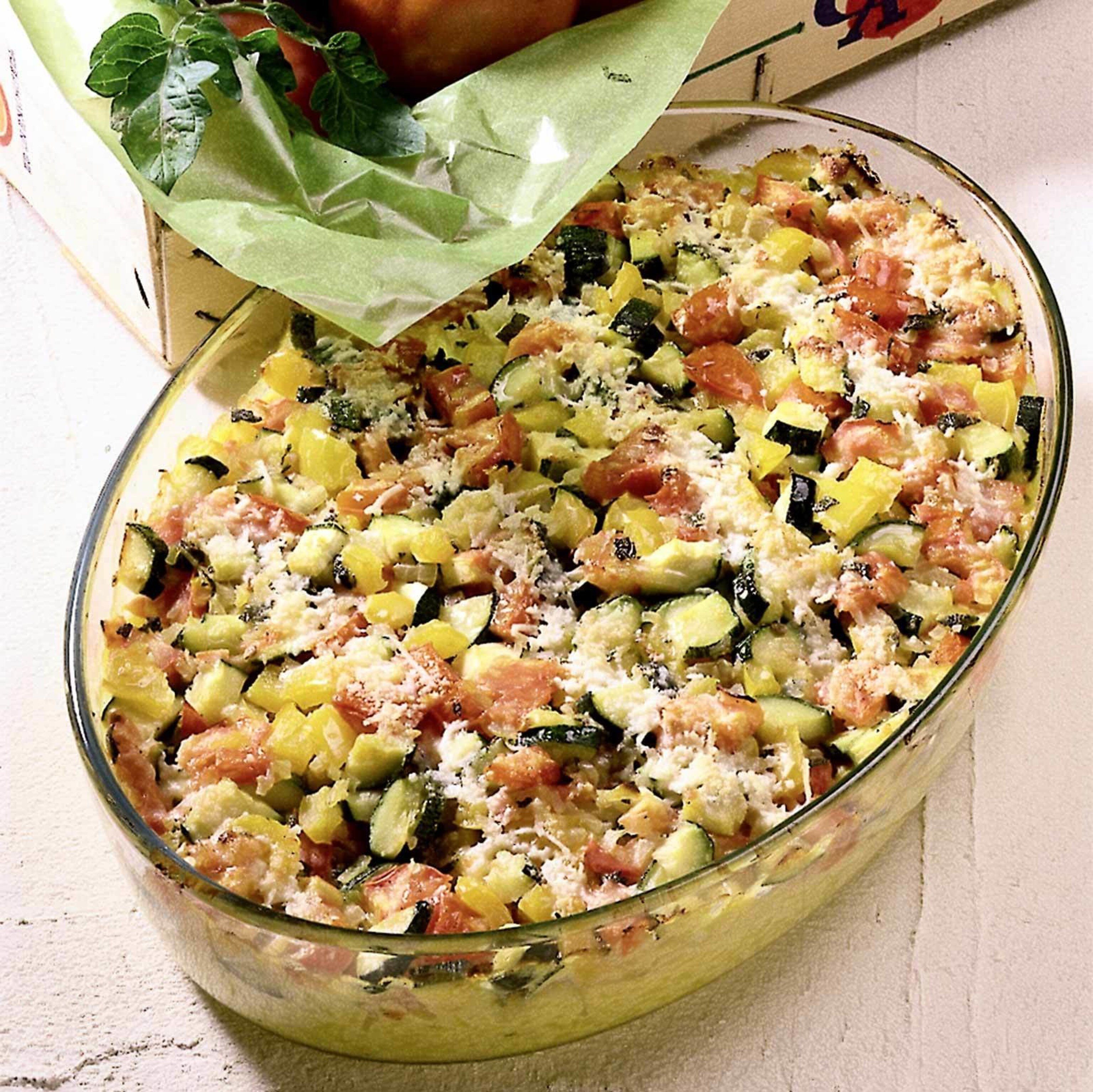 Ratatouille‑Gratin