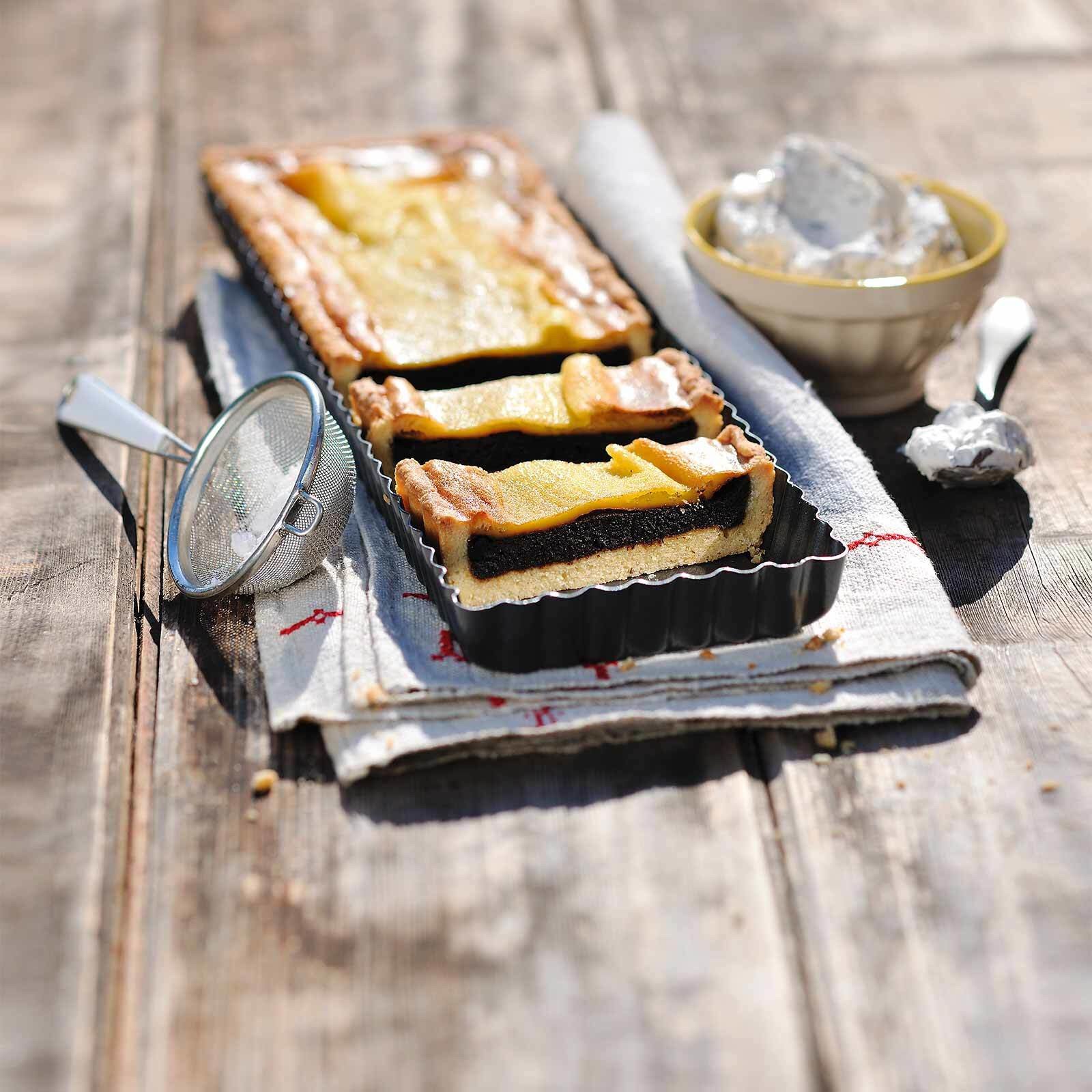 Cailler-Rotweinbirnen-Fladen