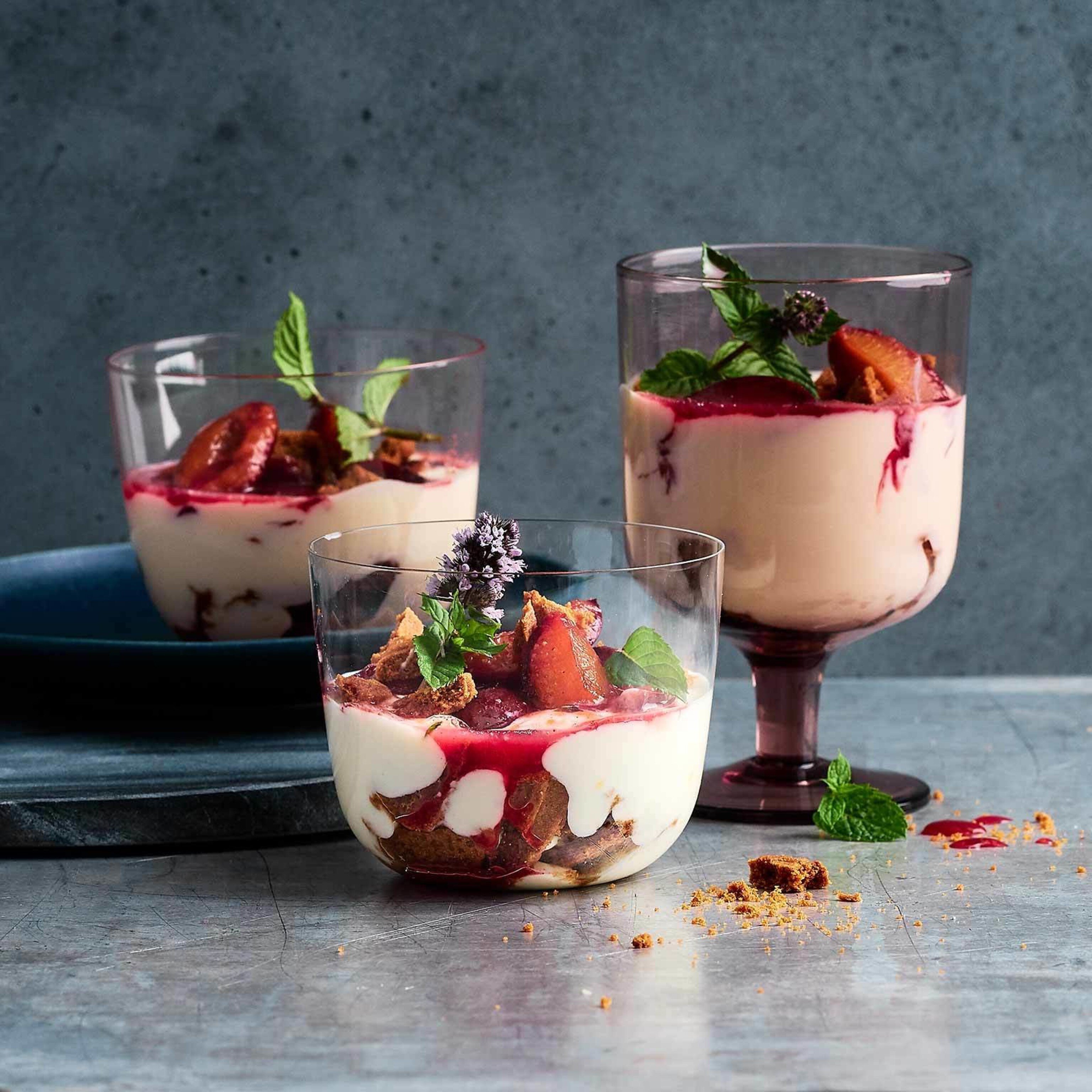 Zwetschgen-Trifle