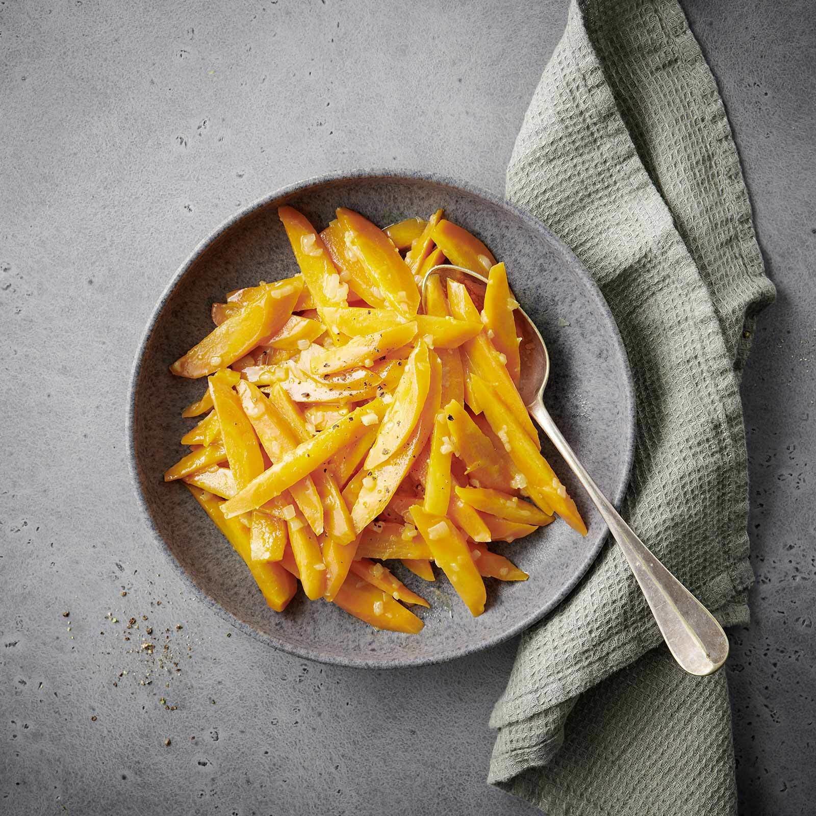 Carottes glacées