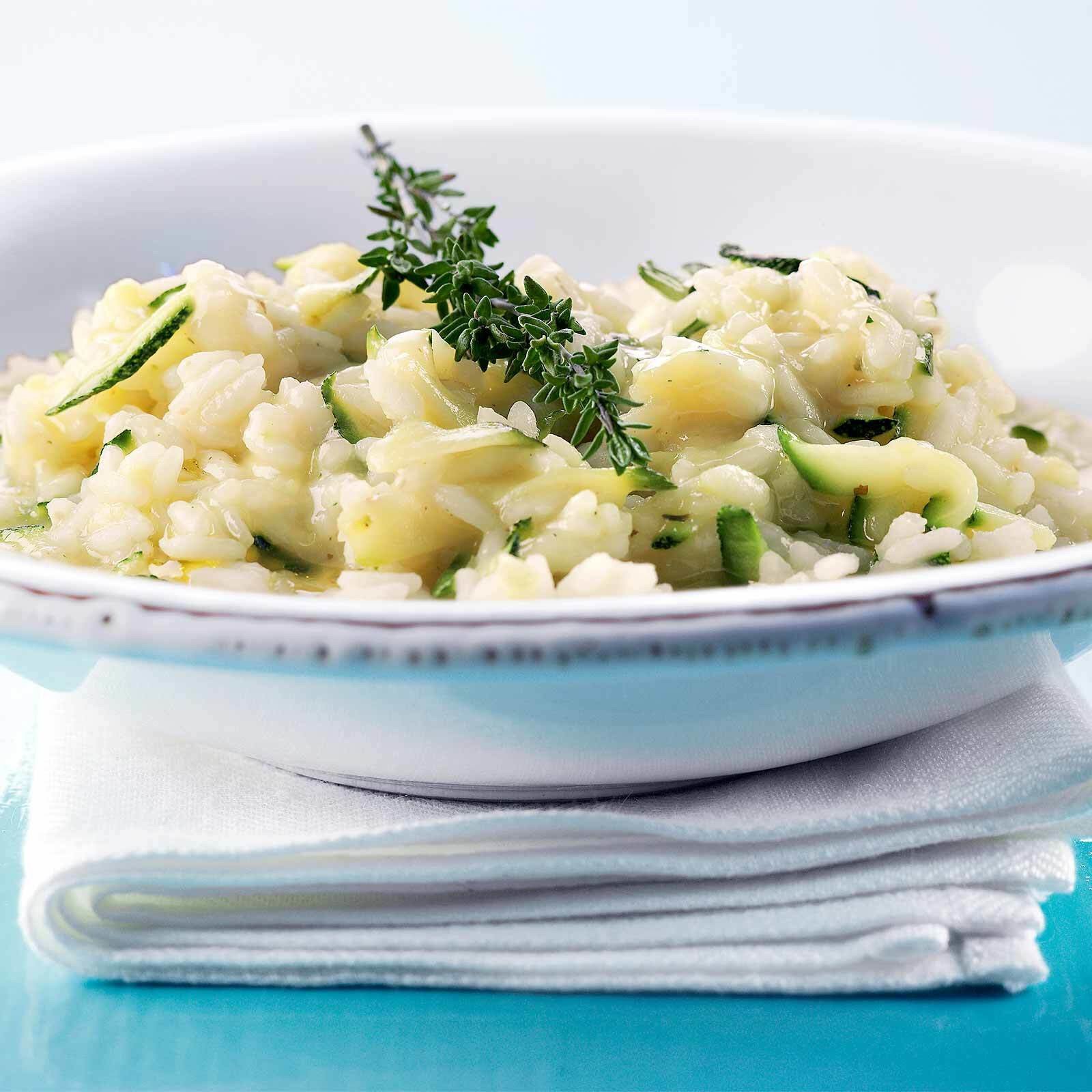 Zucchini-Risotto