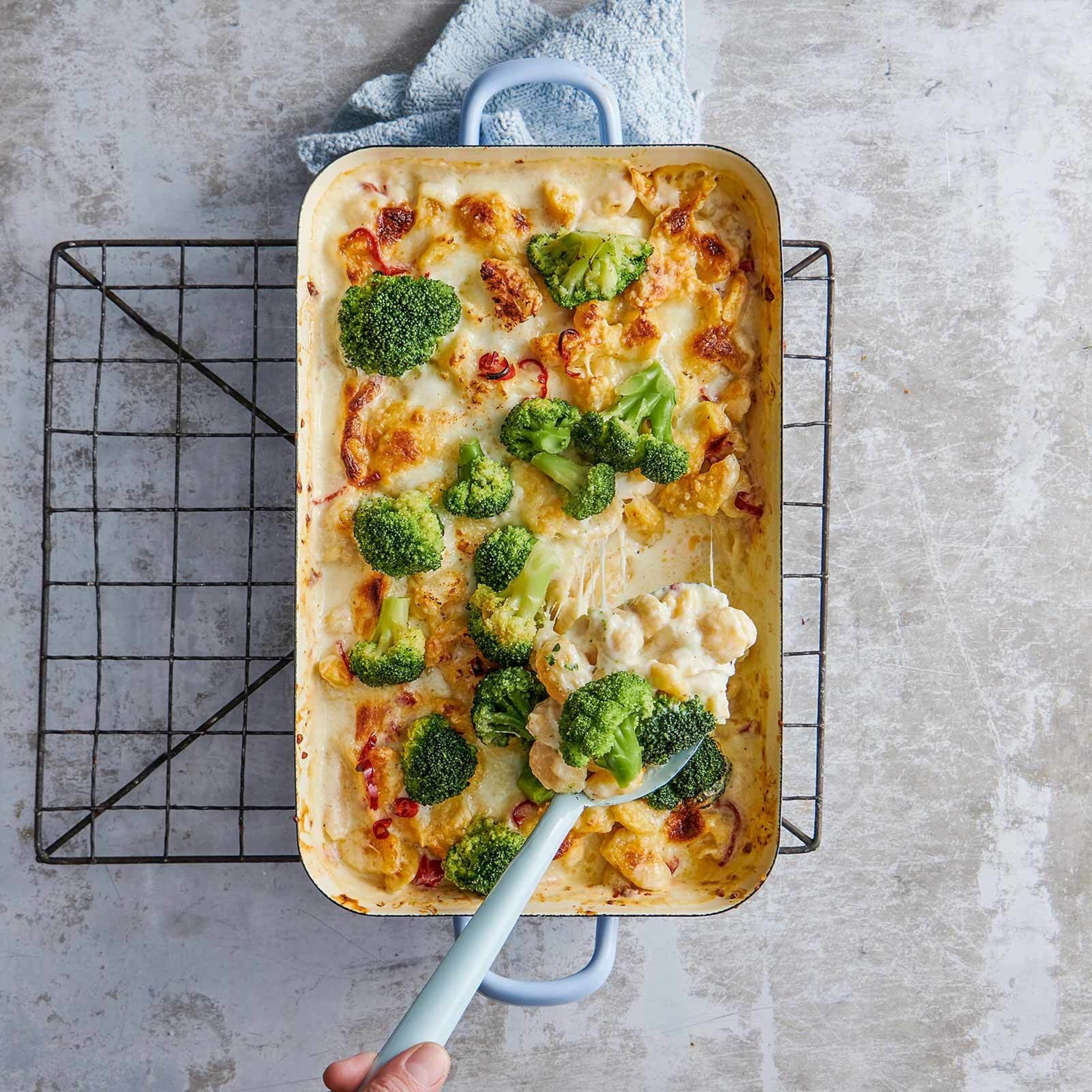 Gratin de knöpflis
