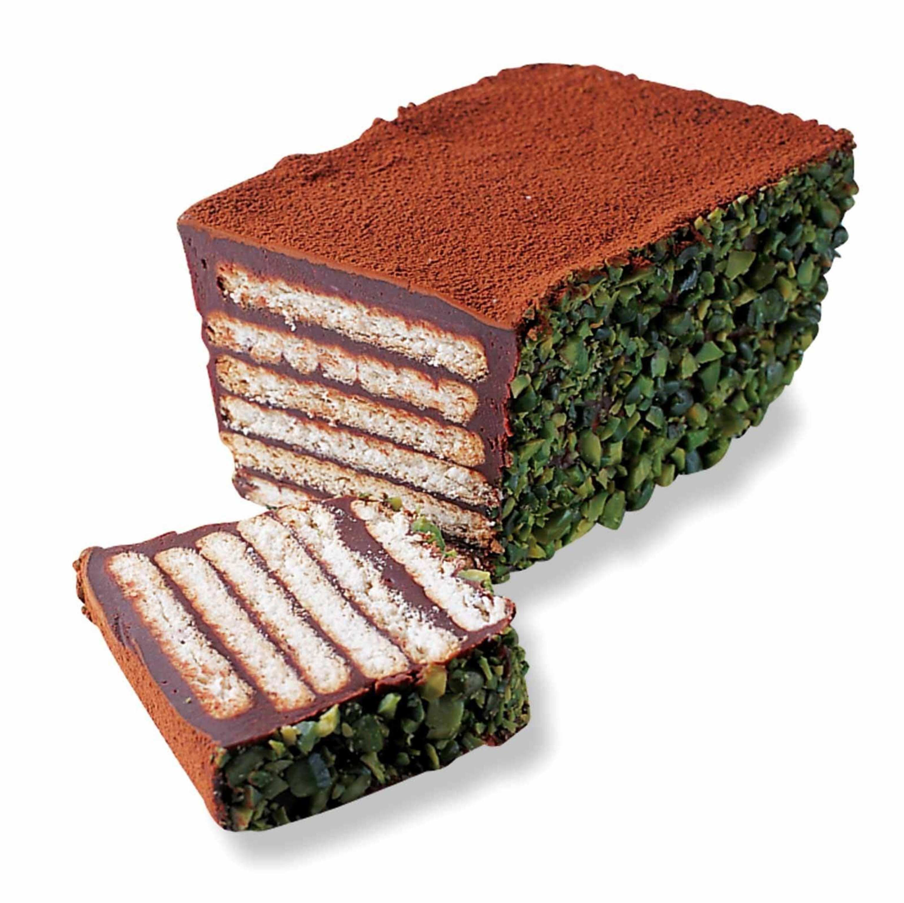 Ungebackener Cappuccino-Cake