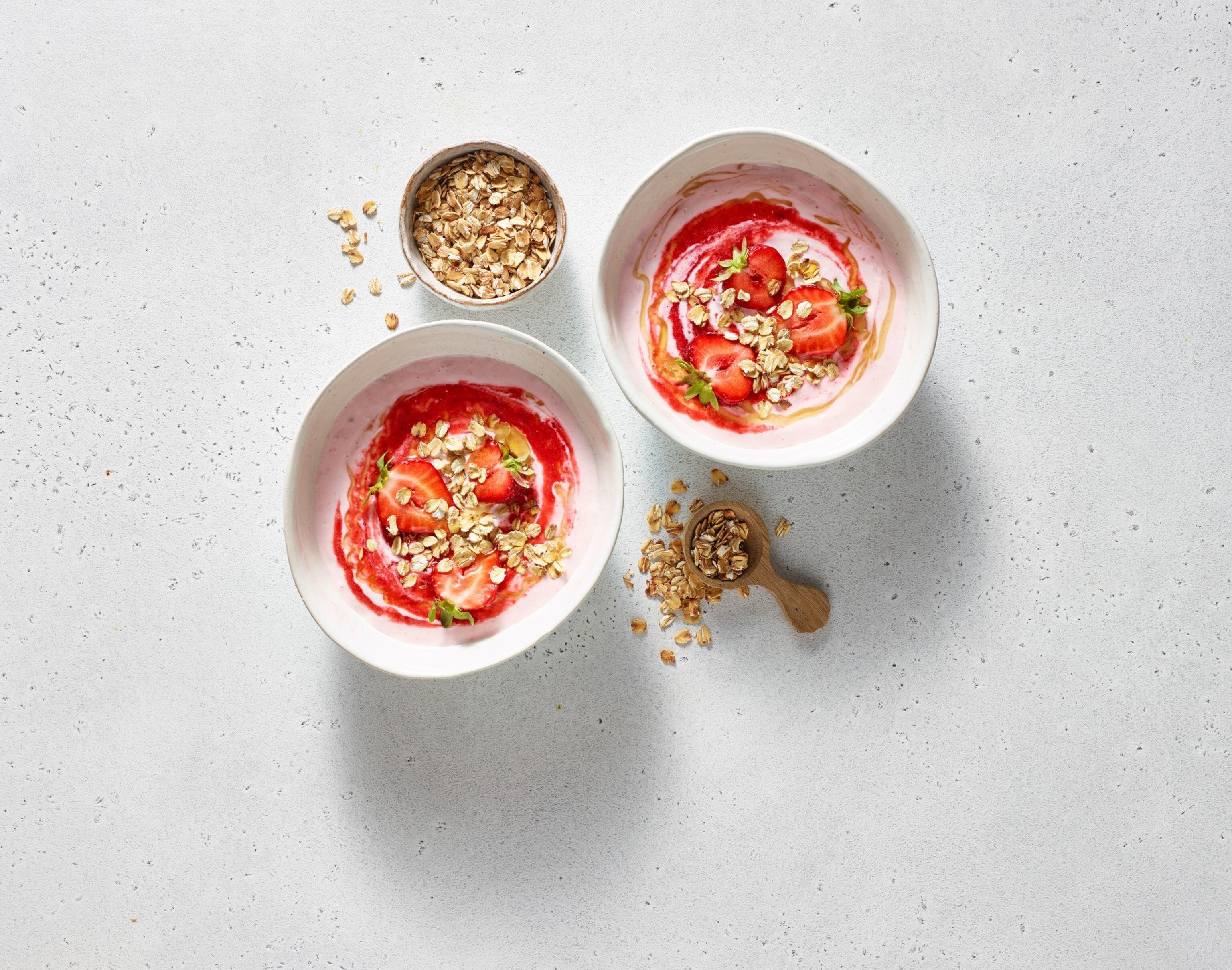 Müesli aux fraises