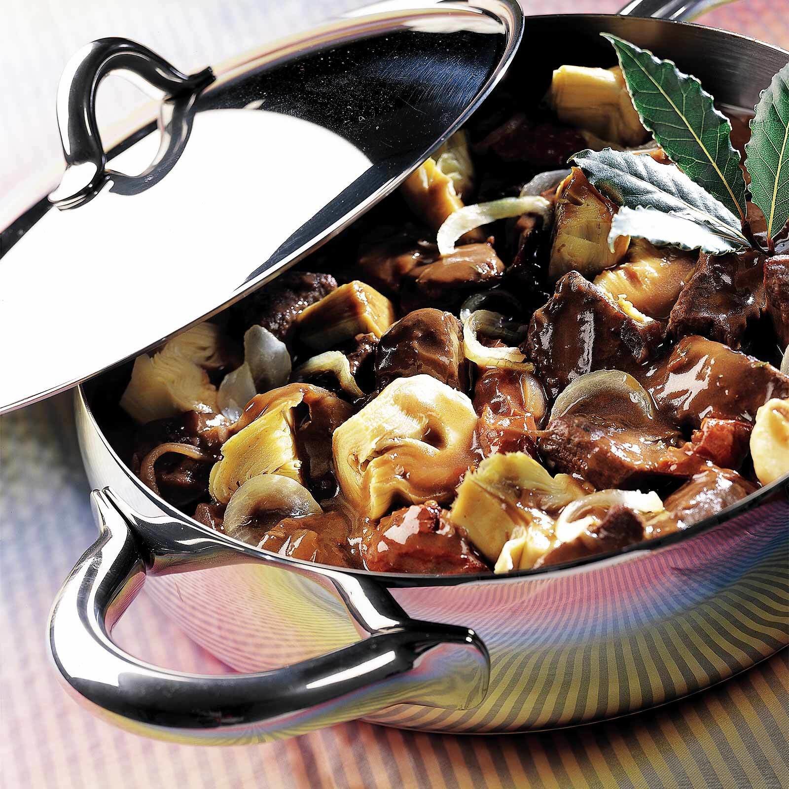 Ragù di manzo ai carciofi