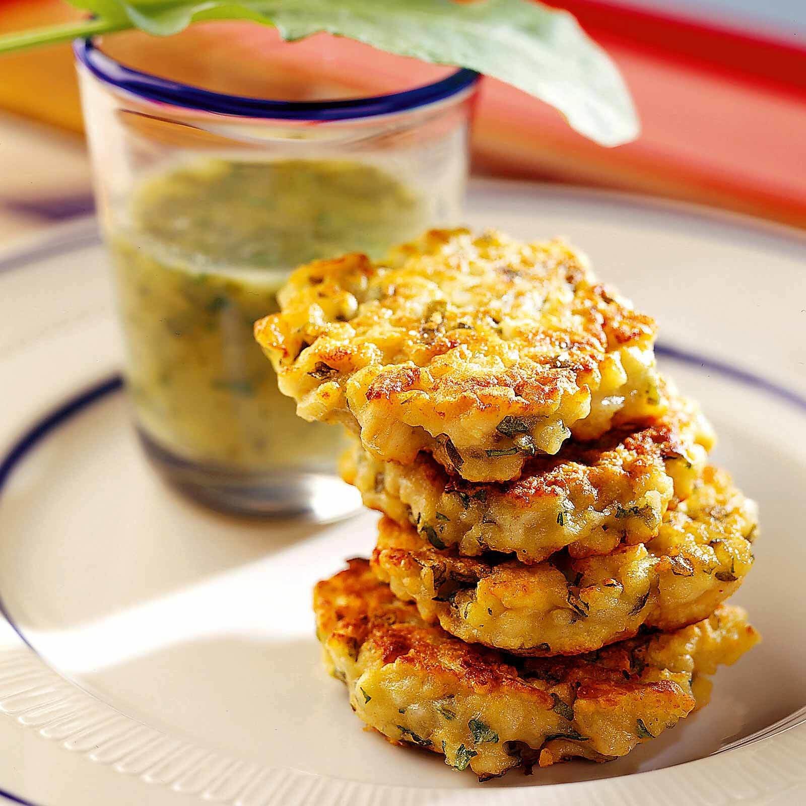 Reis-Fisch-Burger