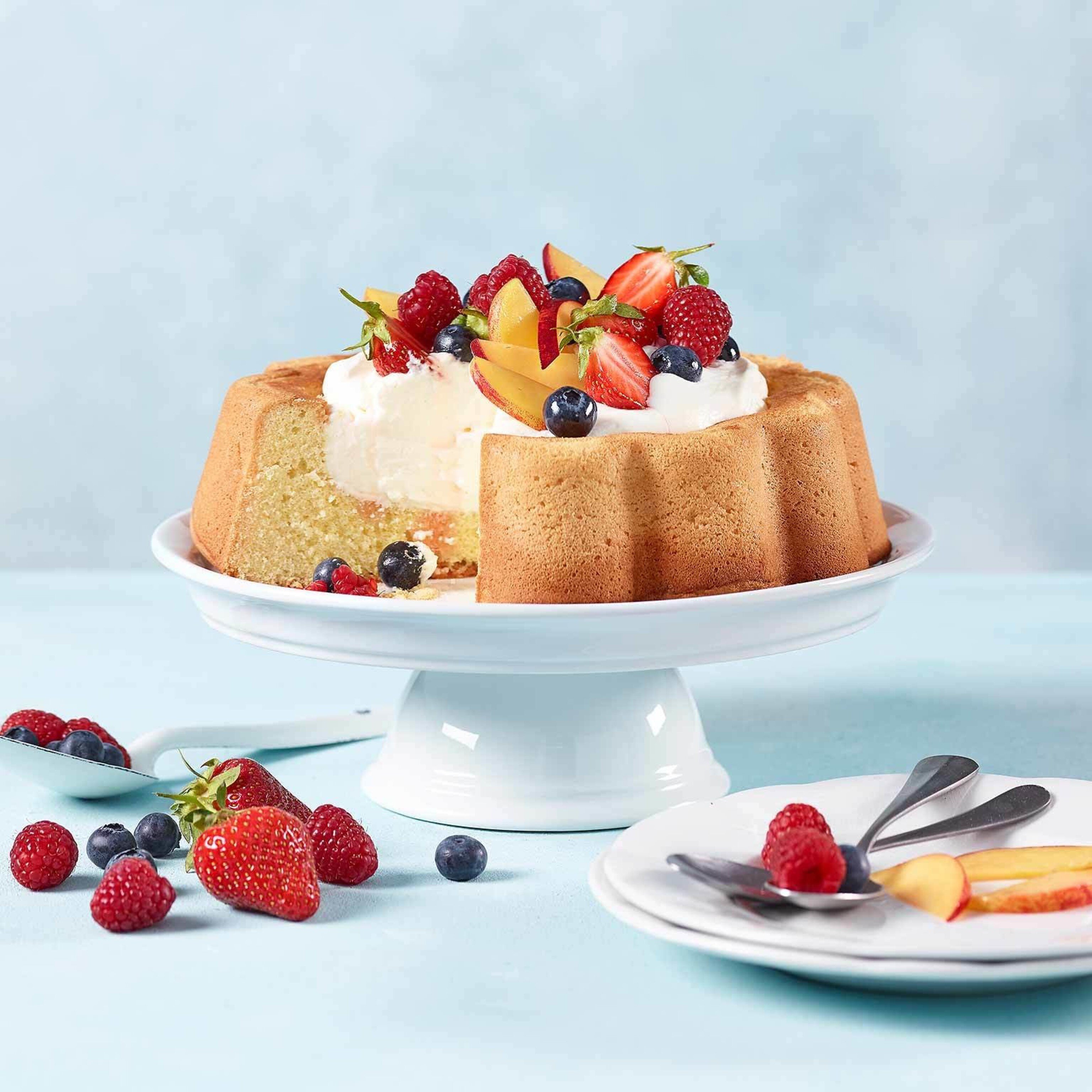 Gâteau fourré aux baies