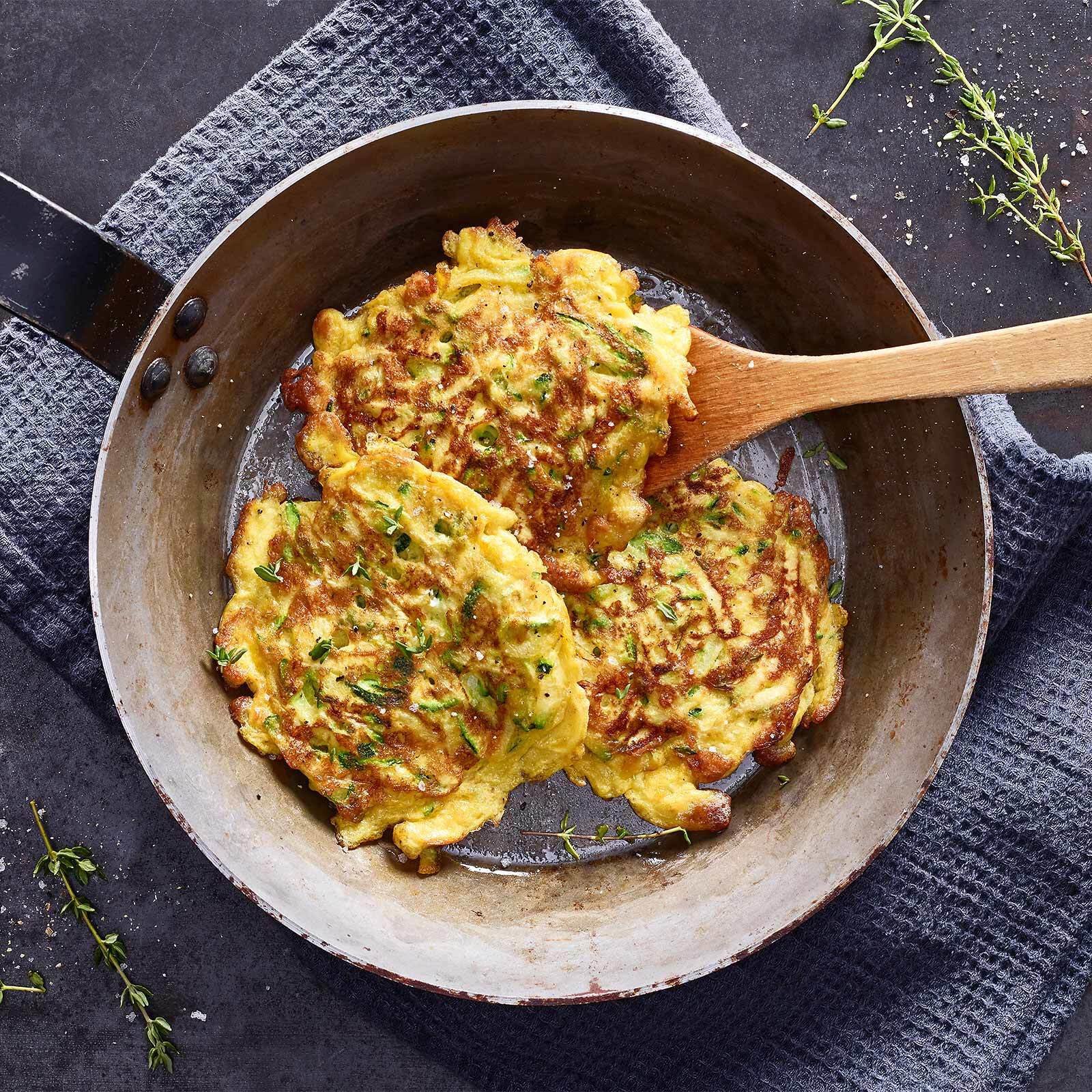 Zucchini-Piccata-Tätschli
