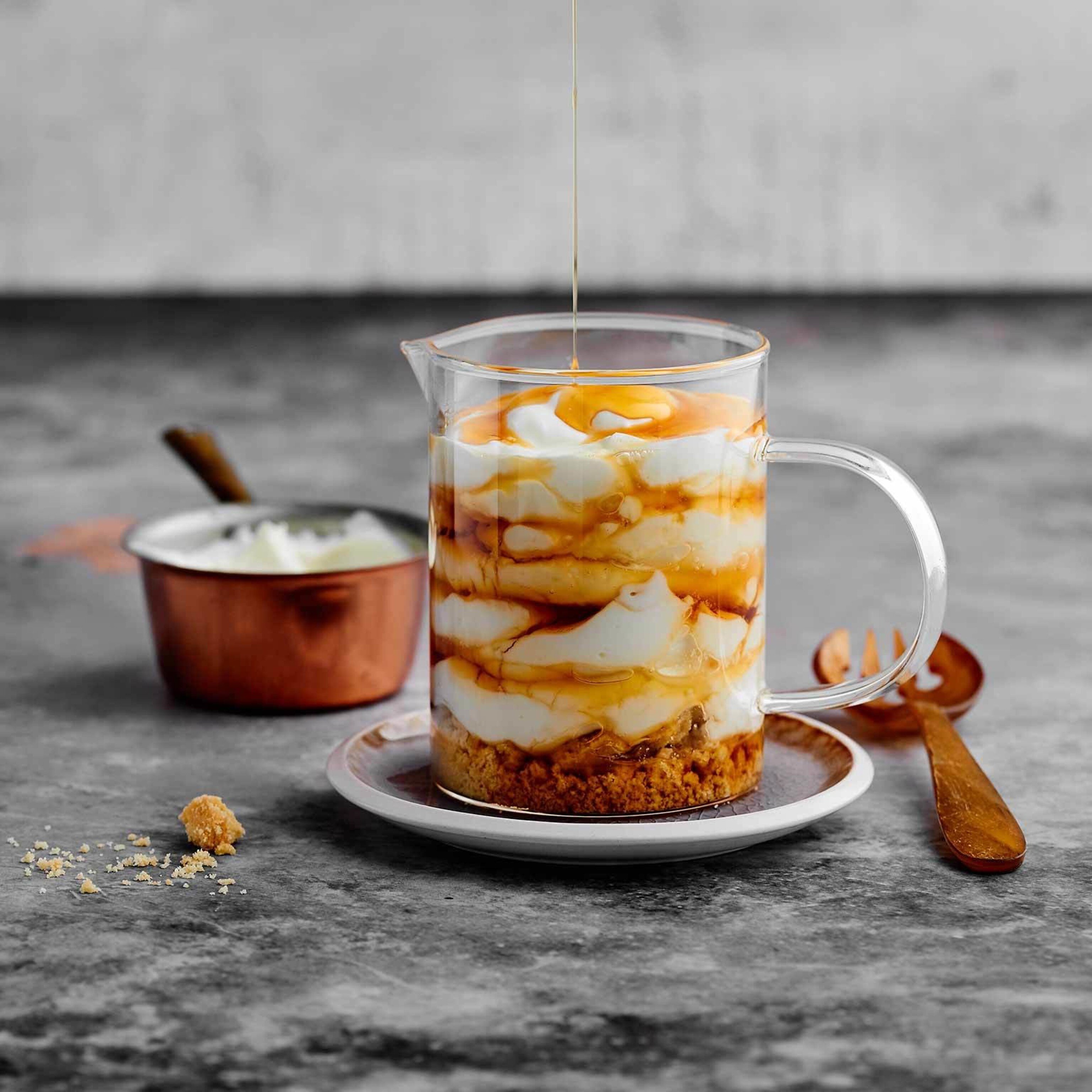 Tiramisu au caramel salé