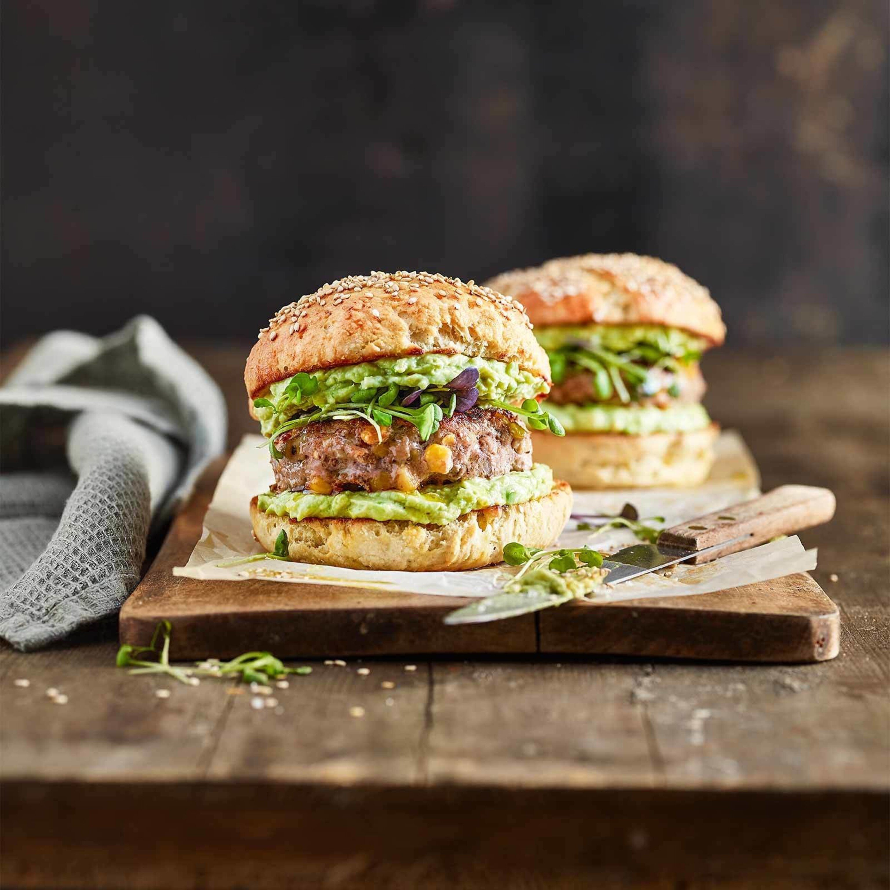 Hamburgers sans gluten