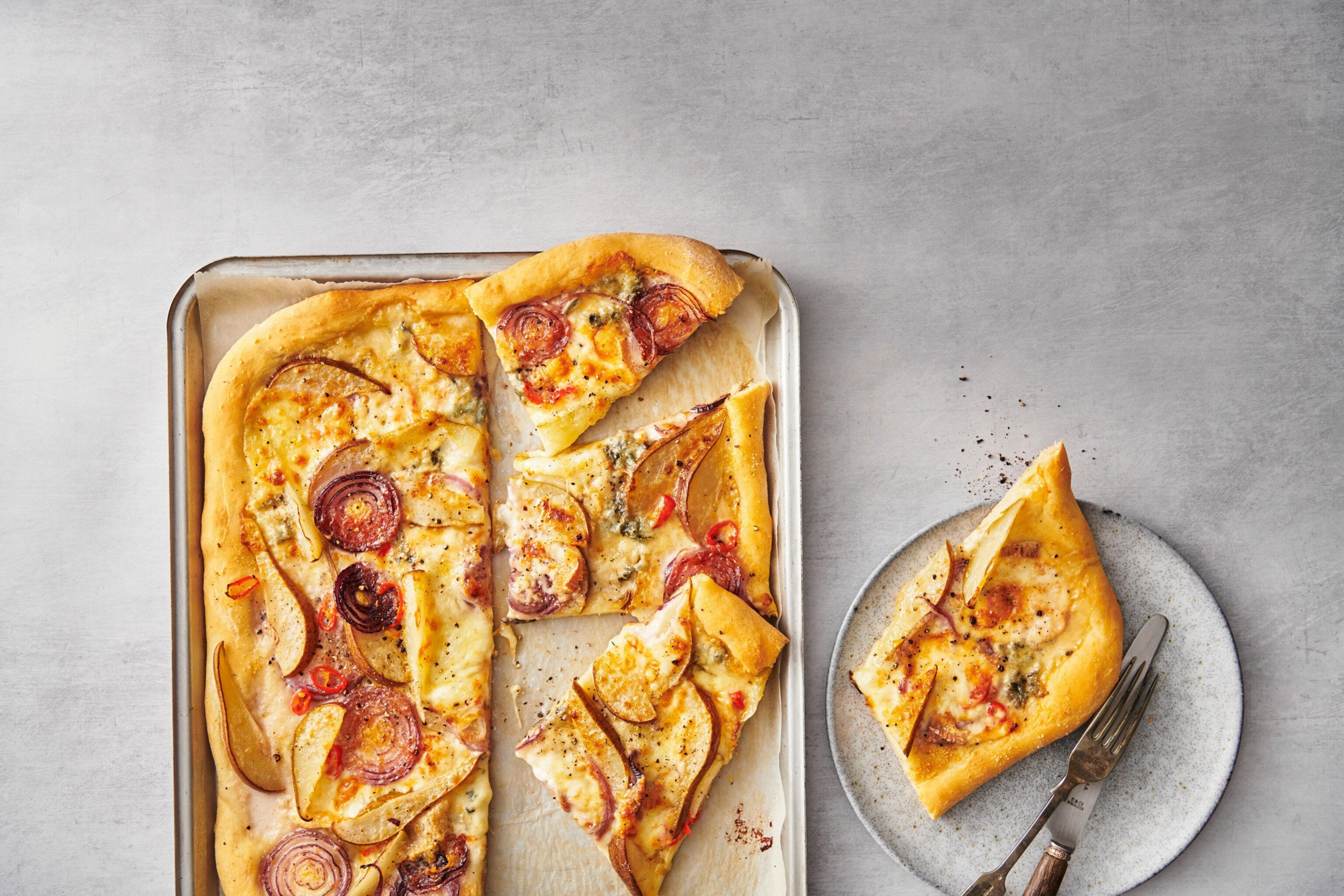 Käse-Pizza