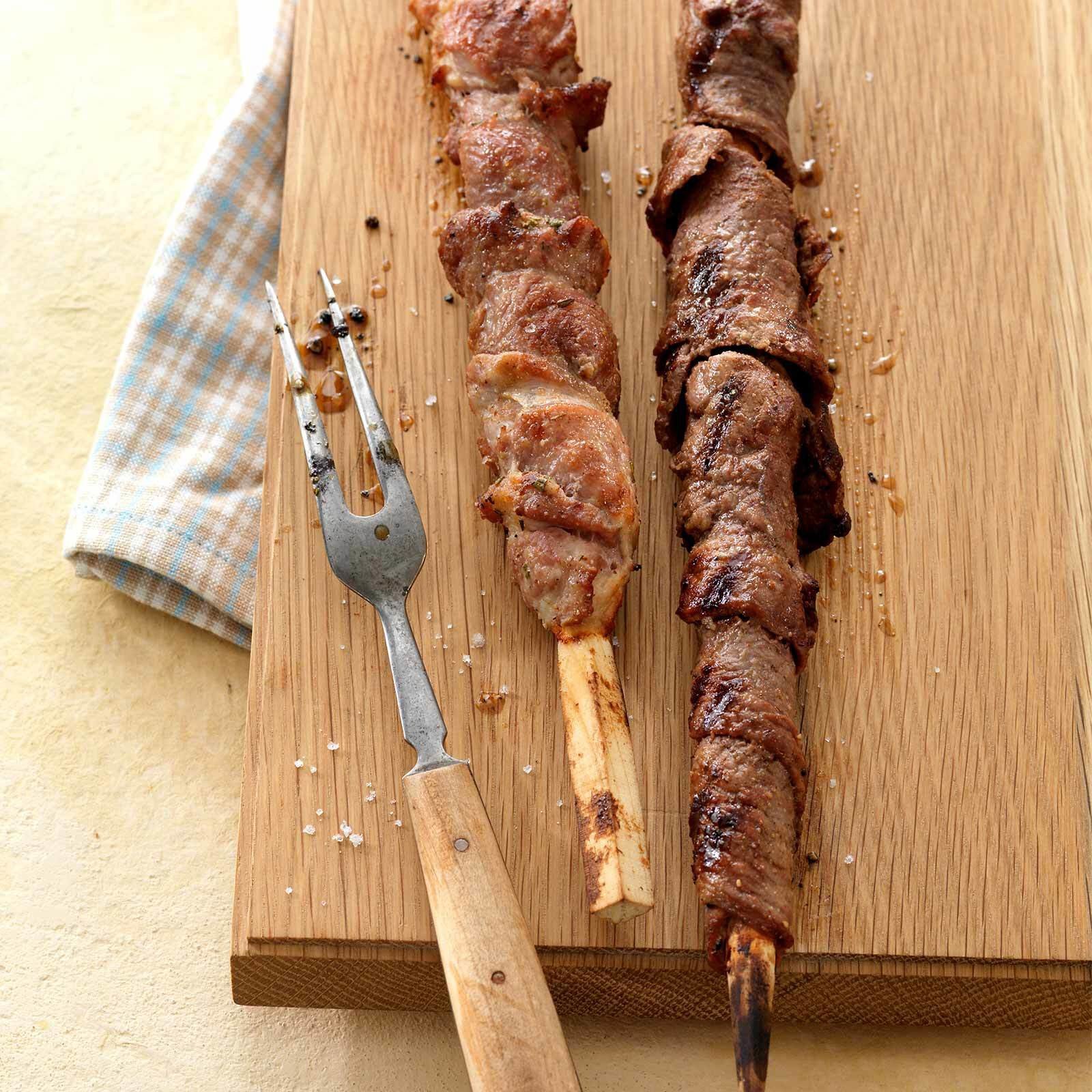Fackelspiess mit Brät