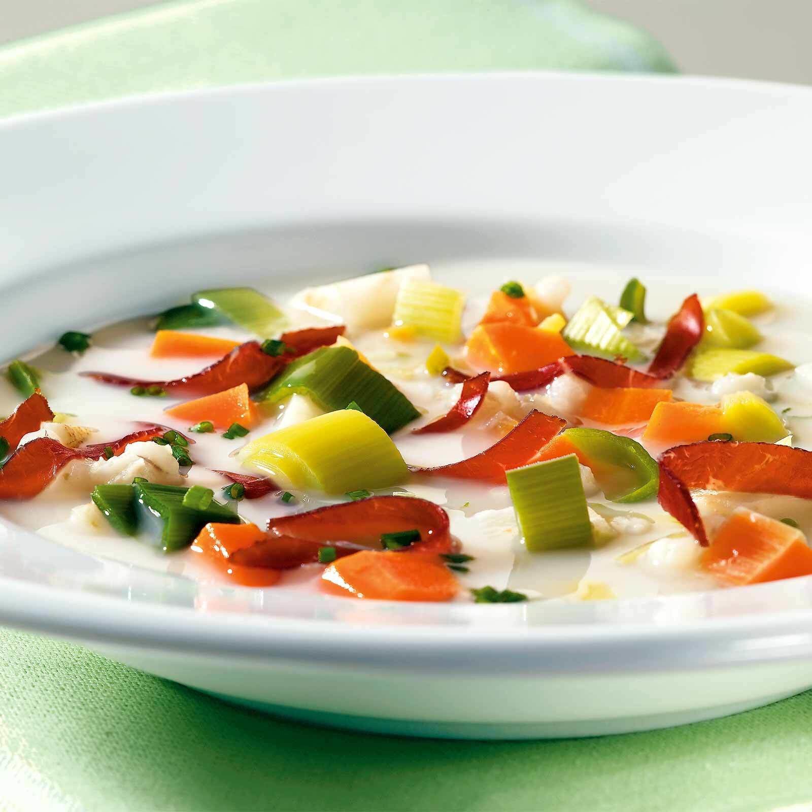 Leichte Gerstensuppe