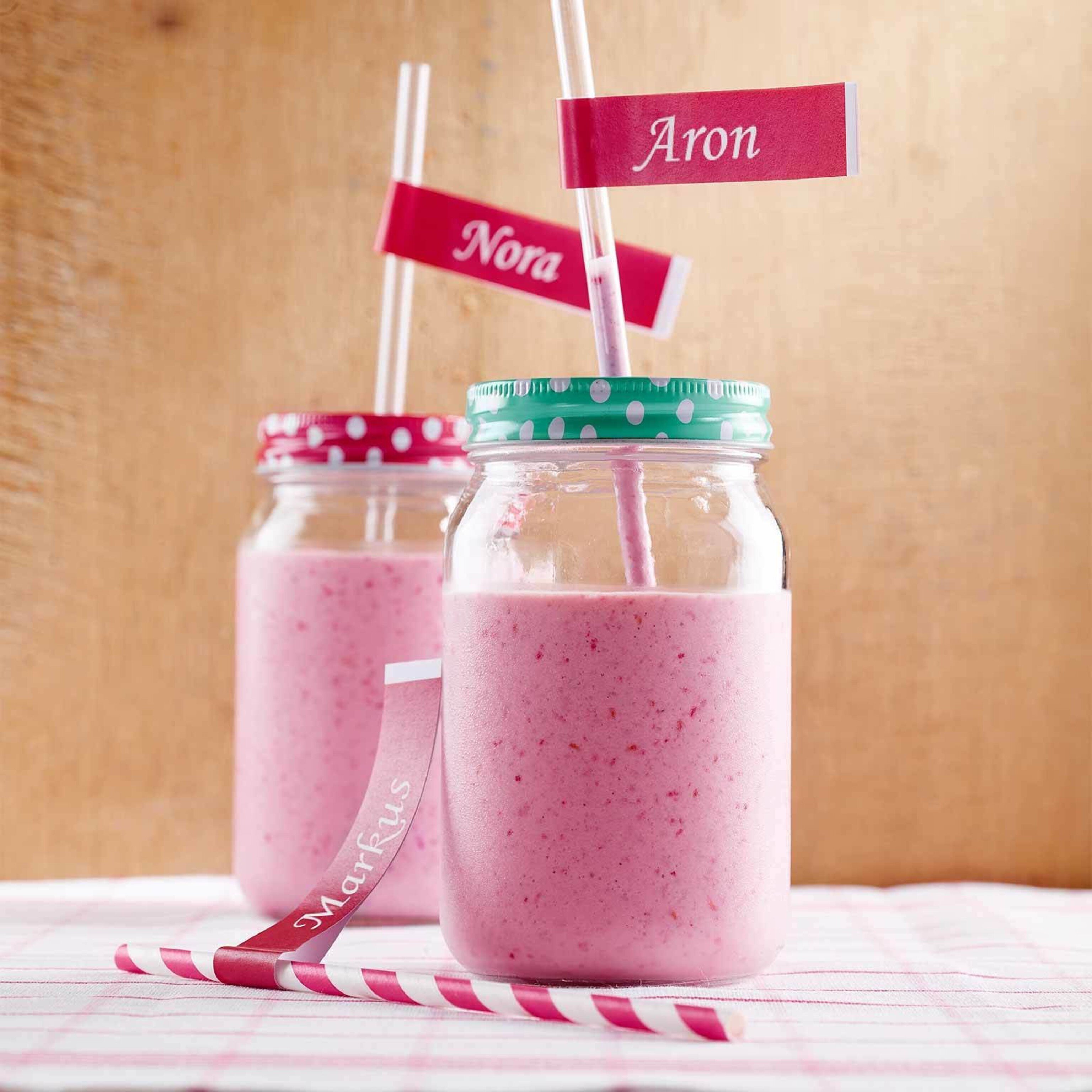Himbeer-Frappé