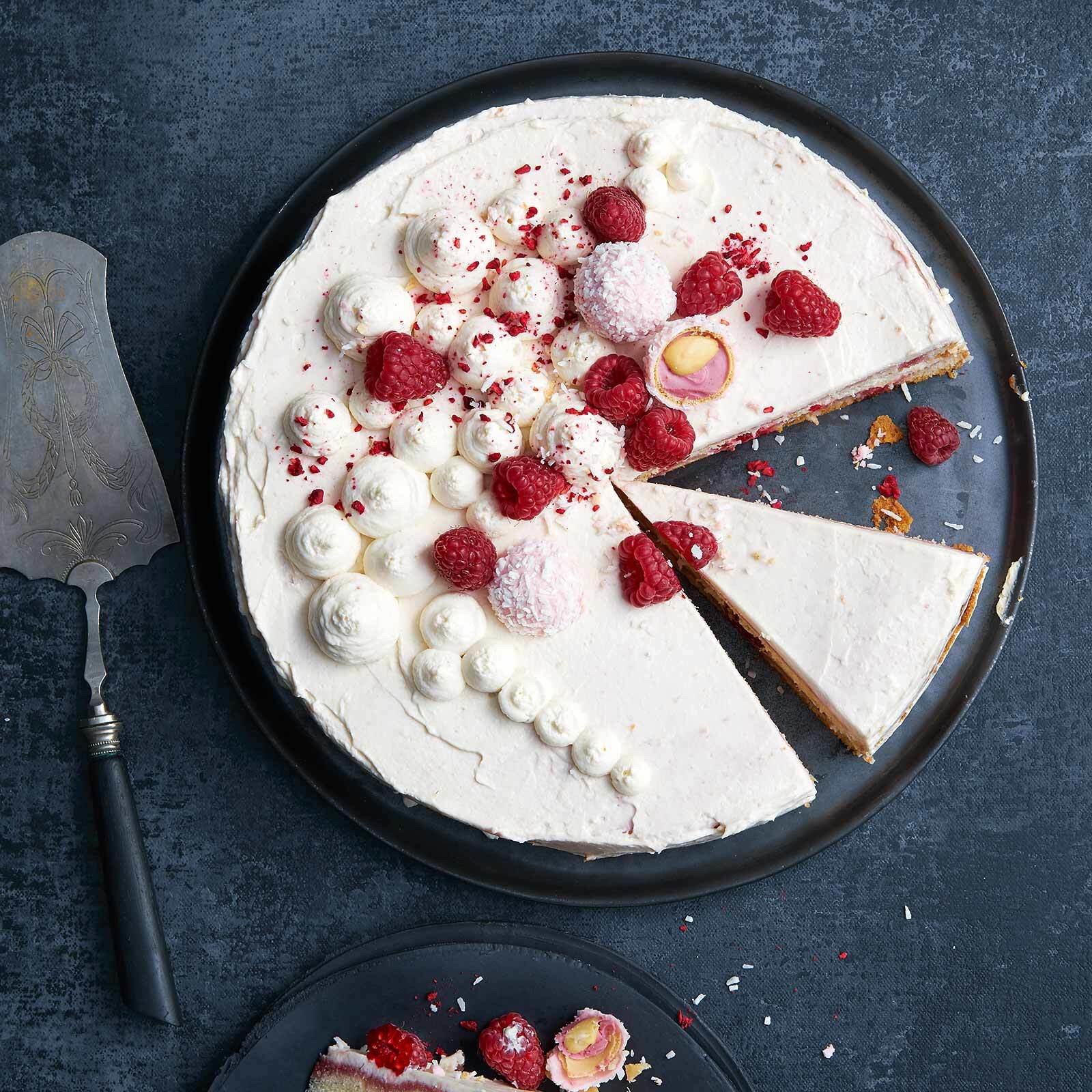 Naked cake aux framboises