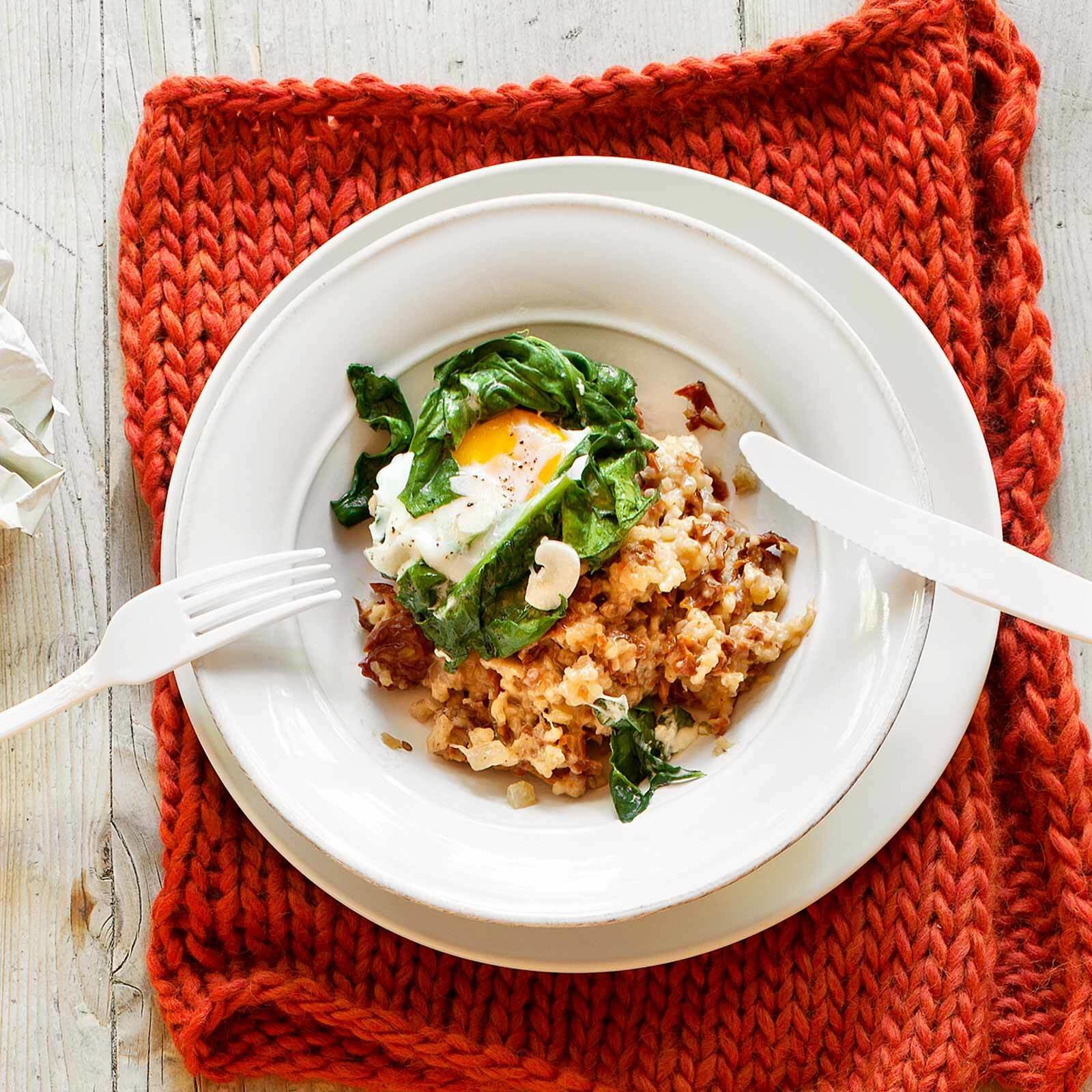 Risotto à la tomate au four
