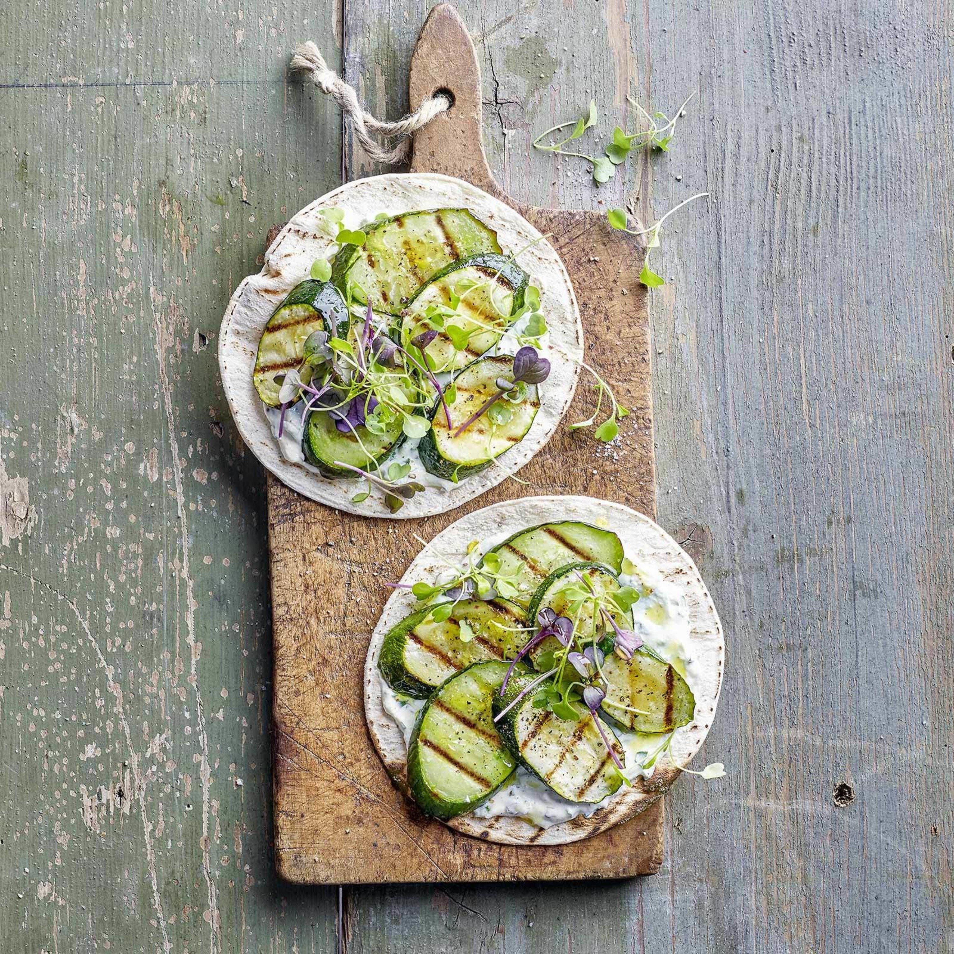 Tortillas aux courgettes