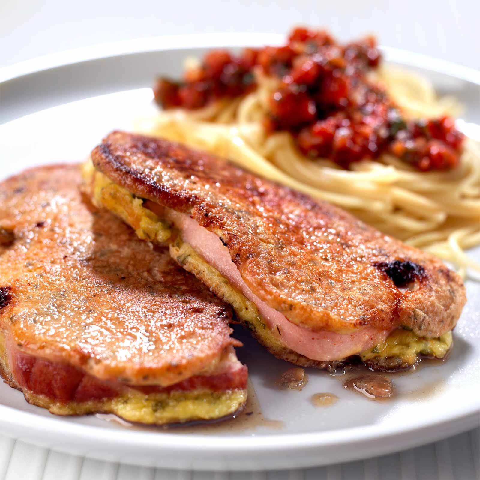 Fleischkäseschnitzel