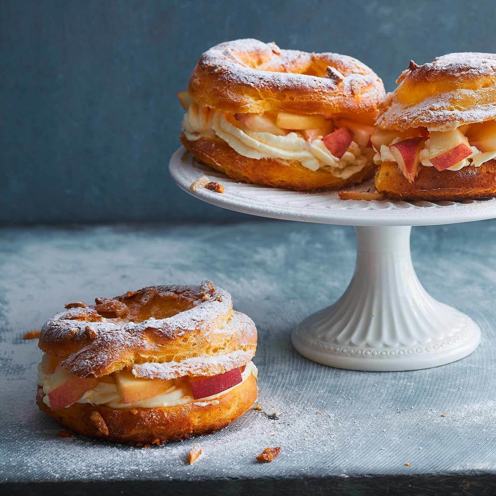 Paris-Brest aux pêches