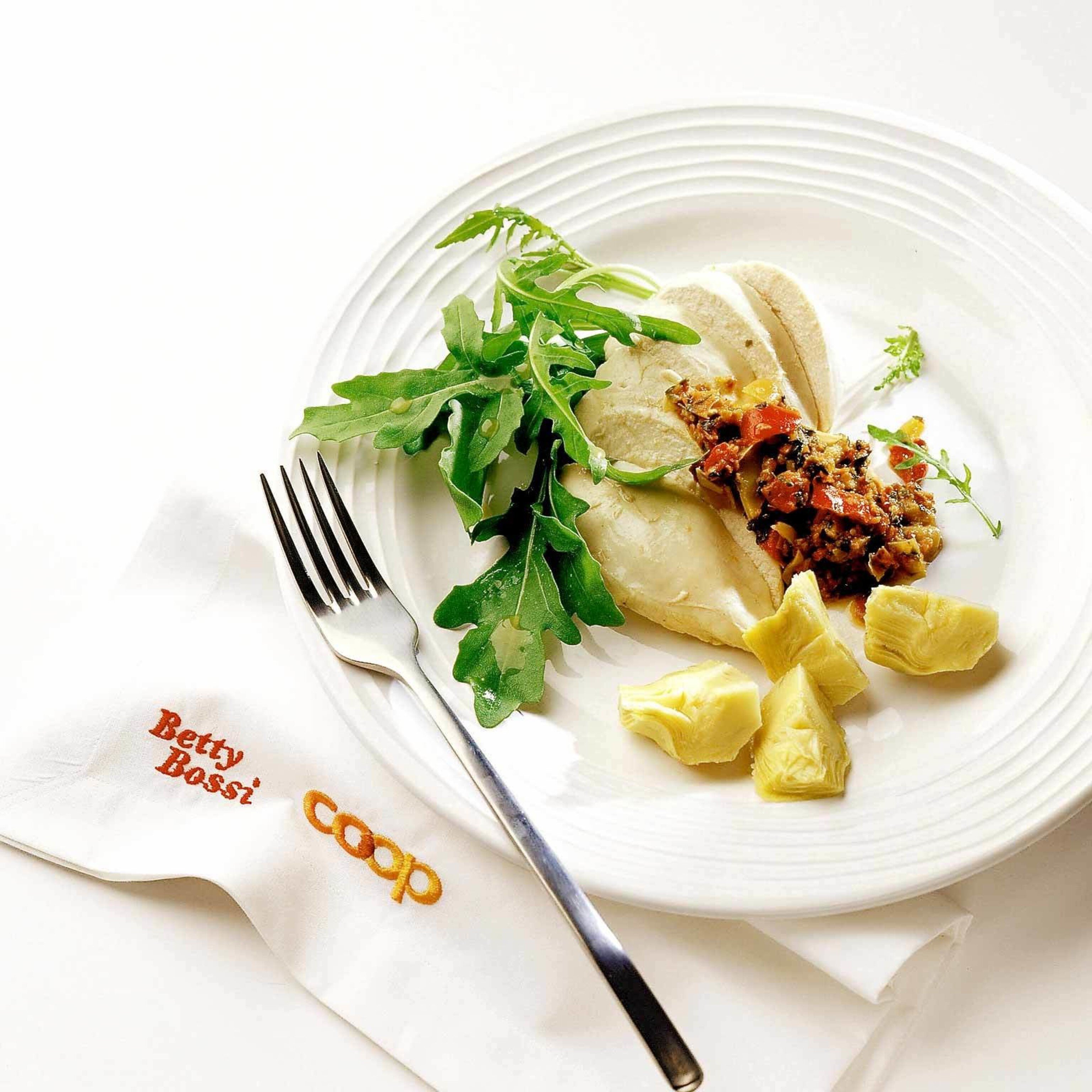 Pouletbrüstli mit Salsa Toscana