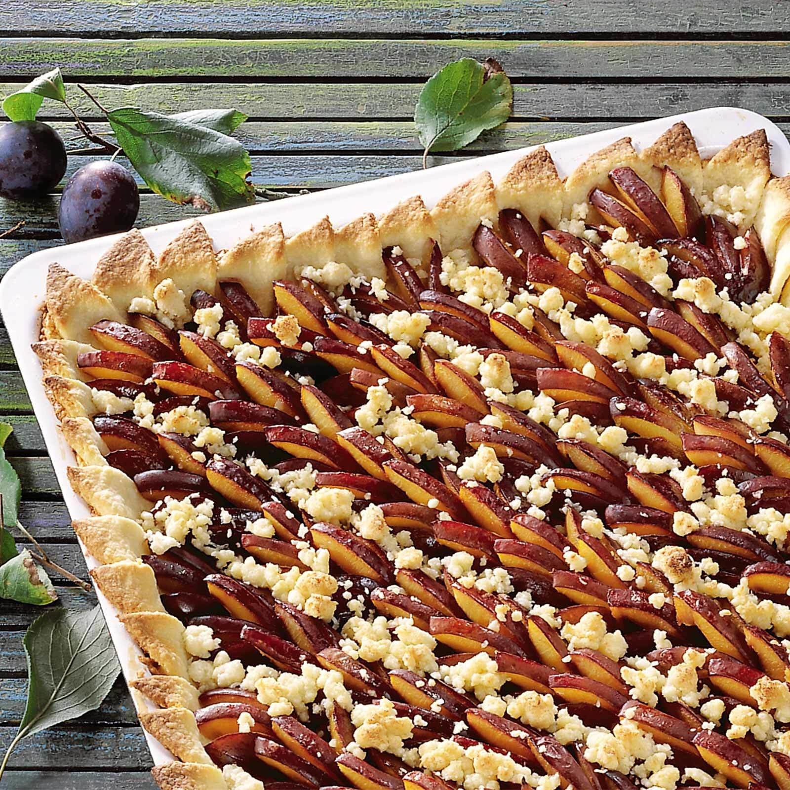 Zwetschgenkuchen mit Kokosstreusel