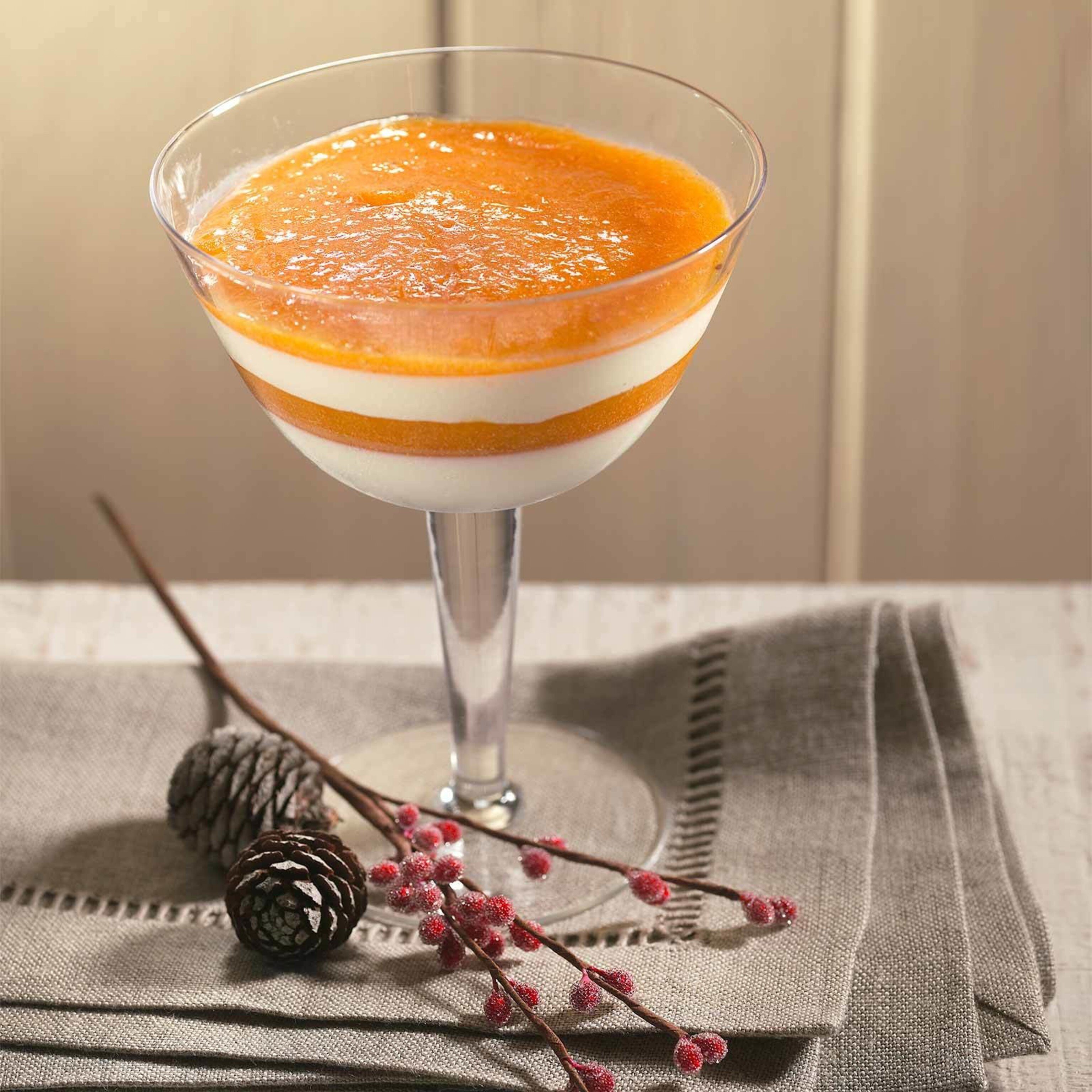Kaki-Panna-cotta